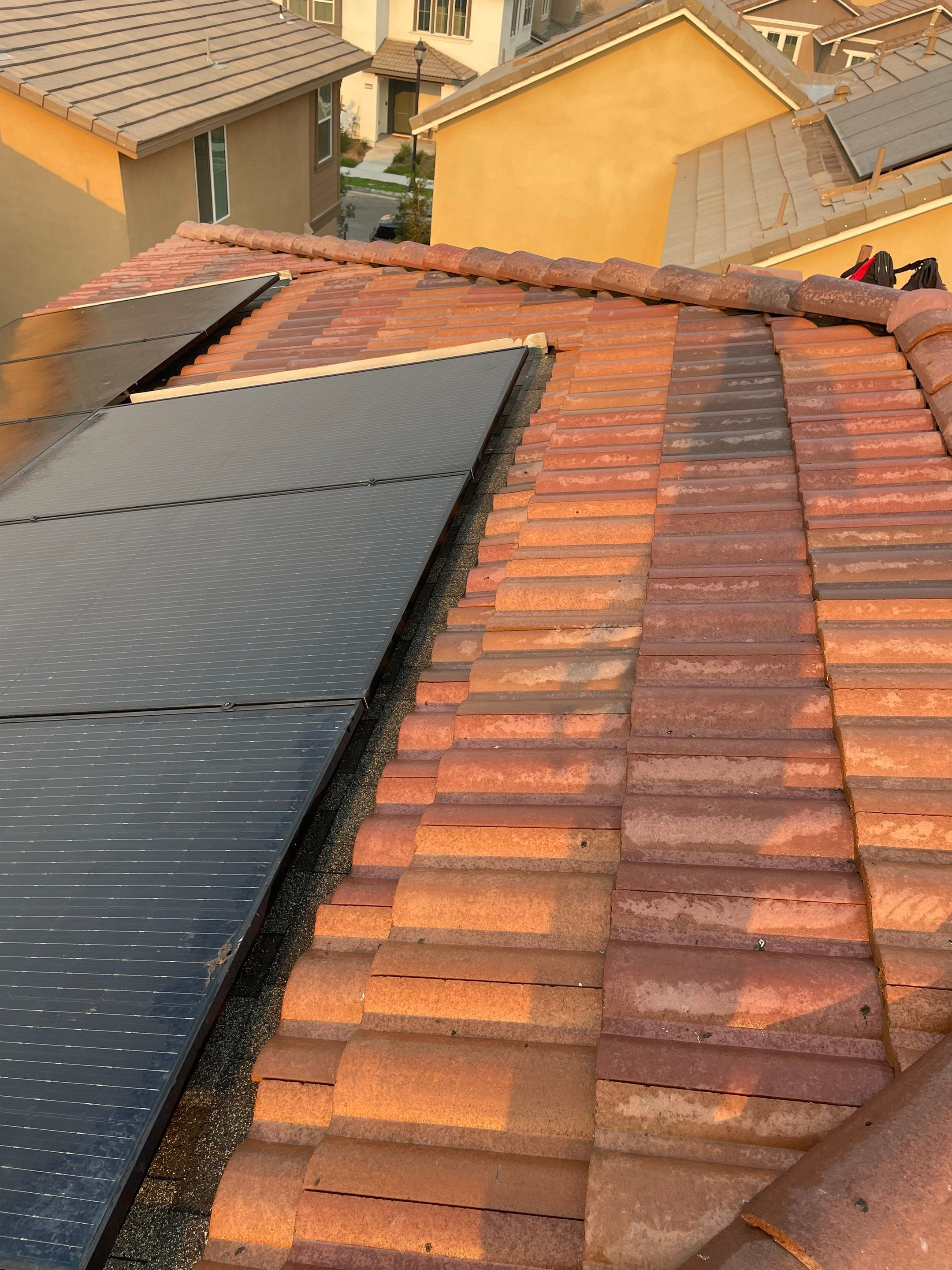 Solar Panel Bird Proofing in Ontario Ca by Palm Coast Solar Cleaning
