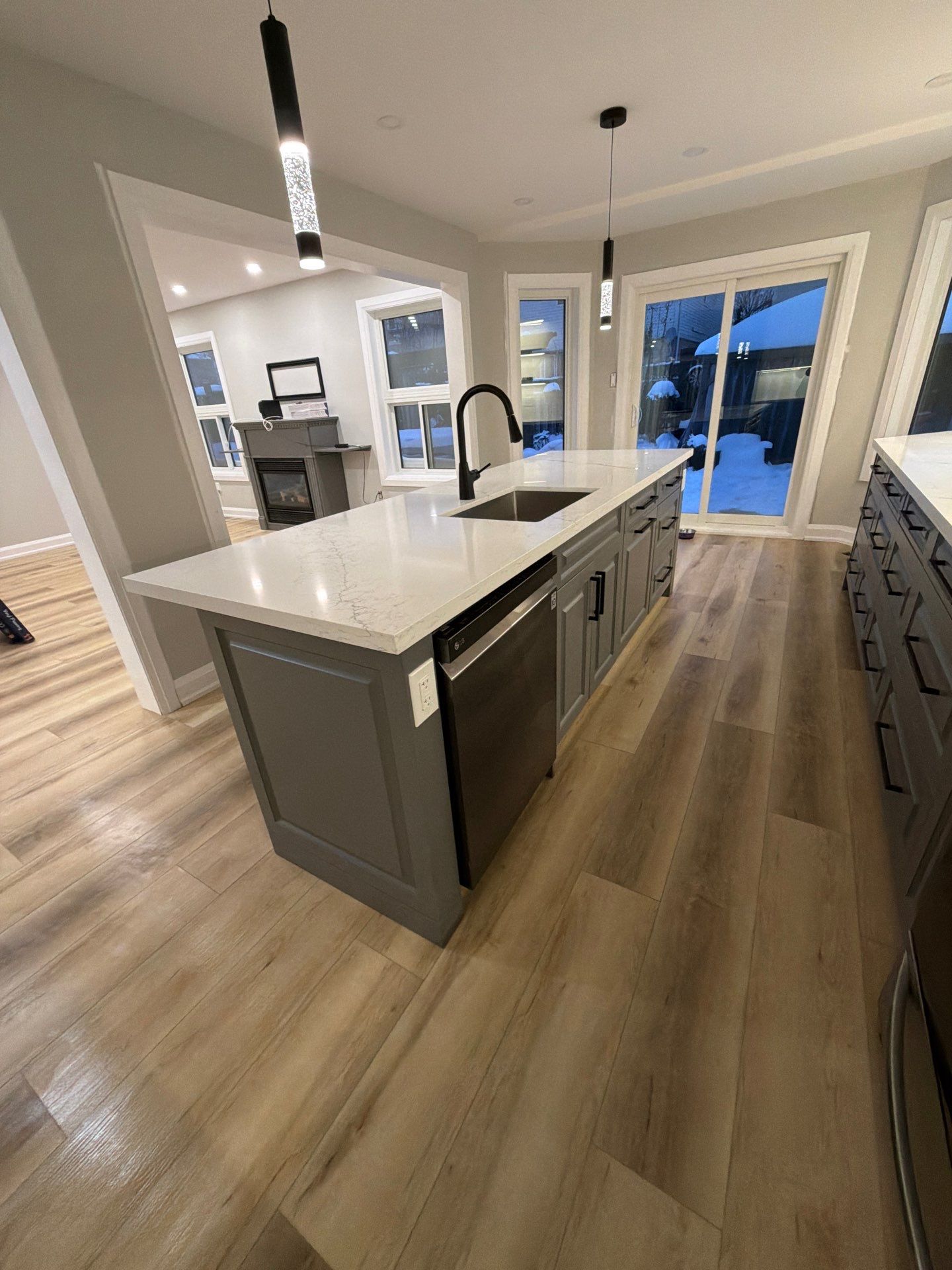 Bowmanville Main Floor Reno by Cornerstone Construction