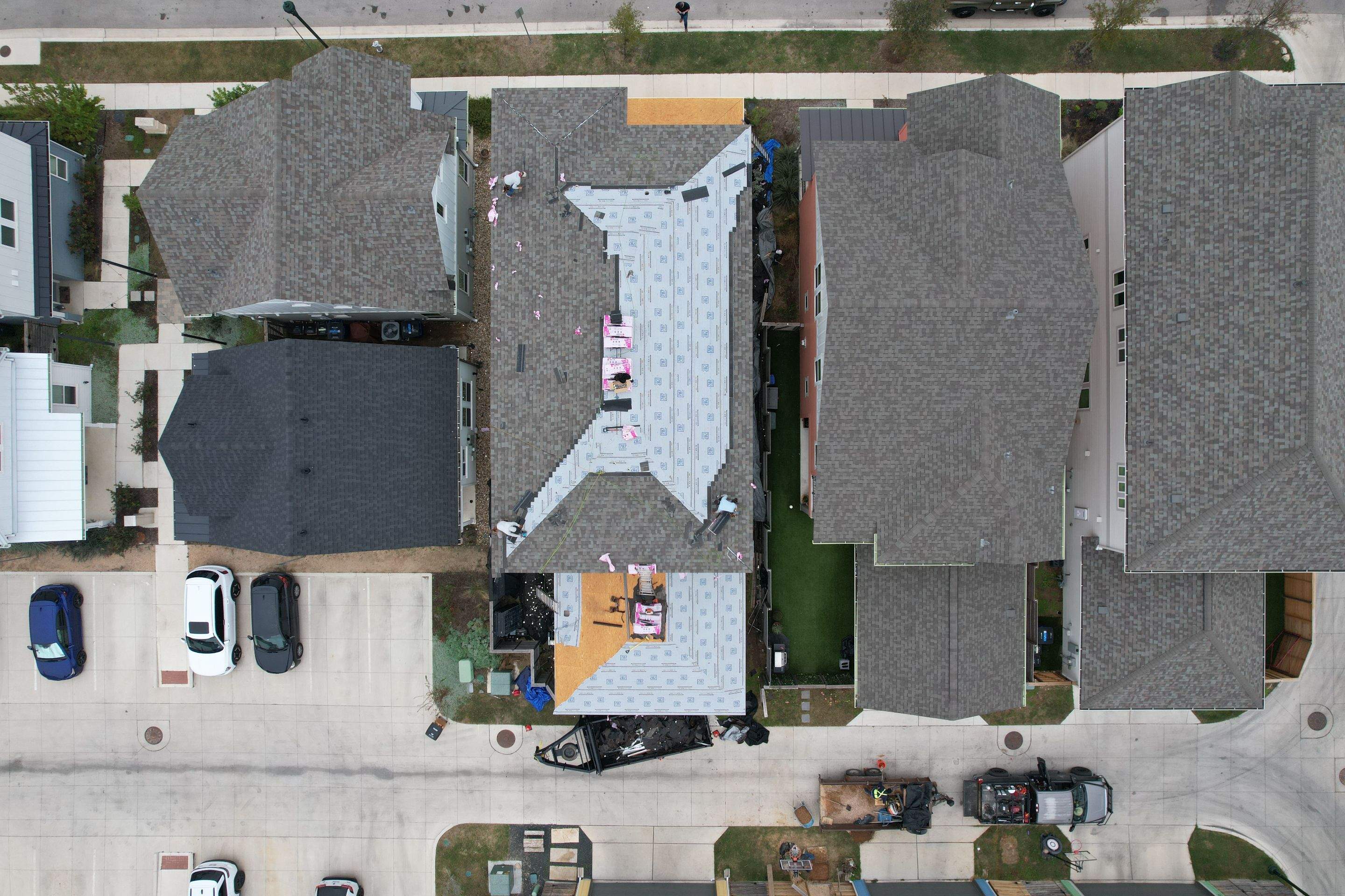 Hail Damage Restoration & Energy Upgrade by 787 Construction
