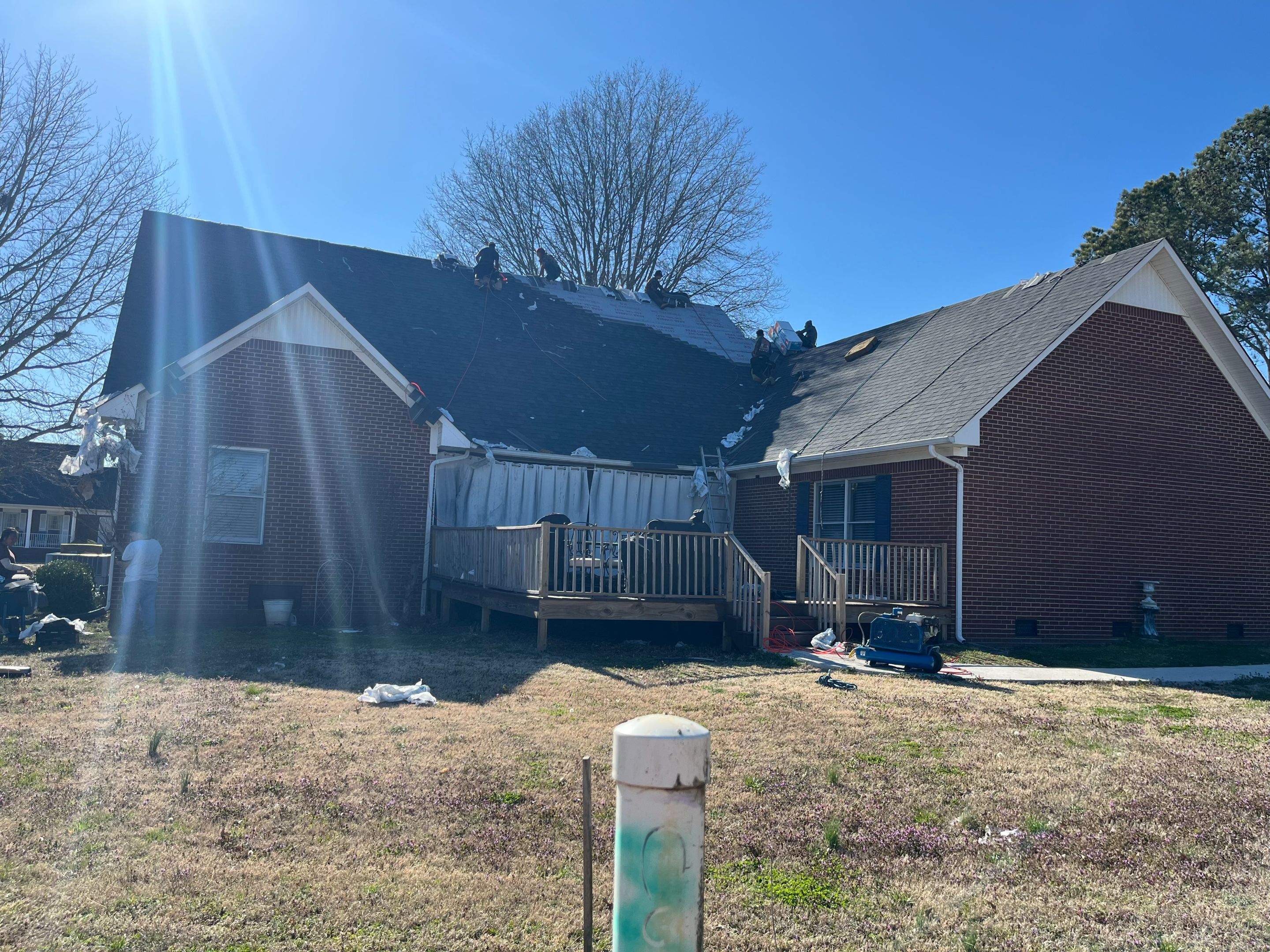 Project in Athens by BayCo Roofing