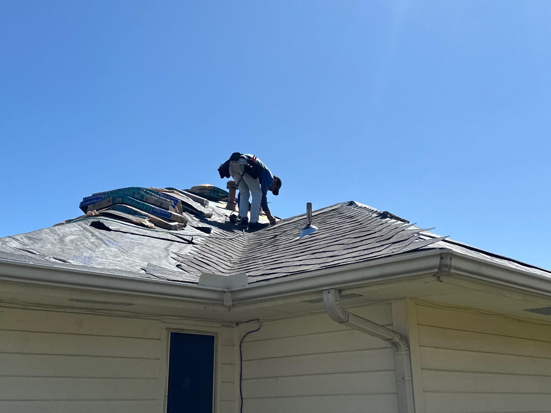 Project in Grand Prairie by Rhino Roofing and General Contracting, LLC
