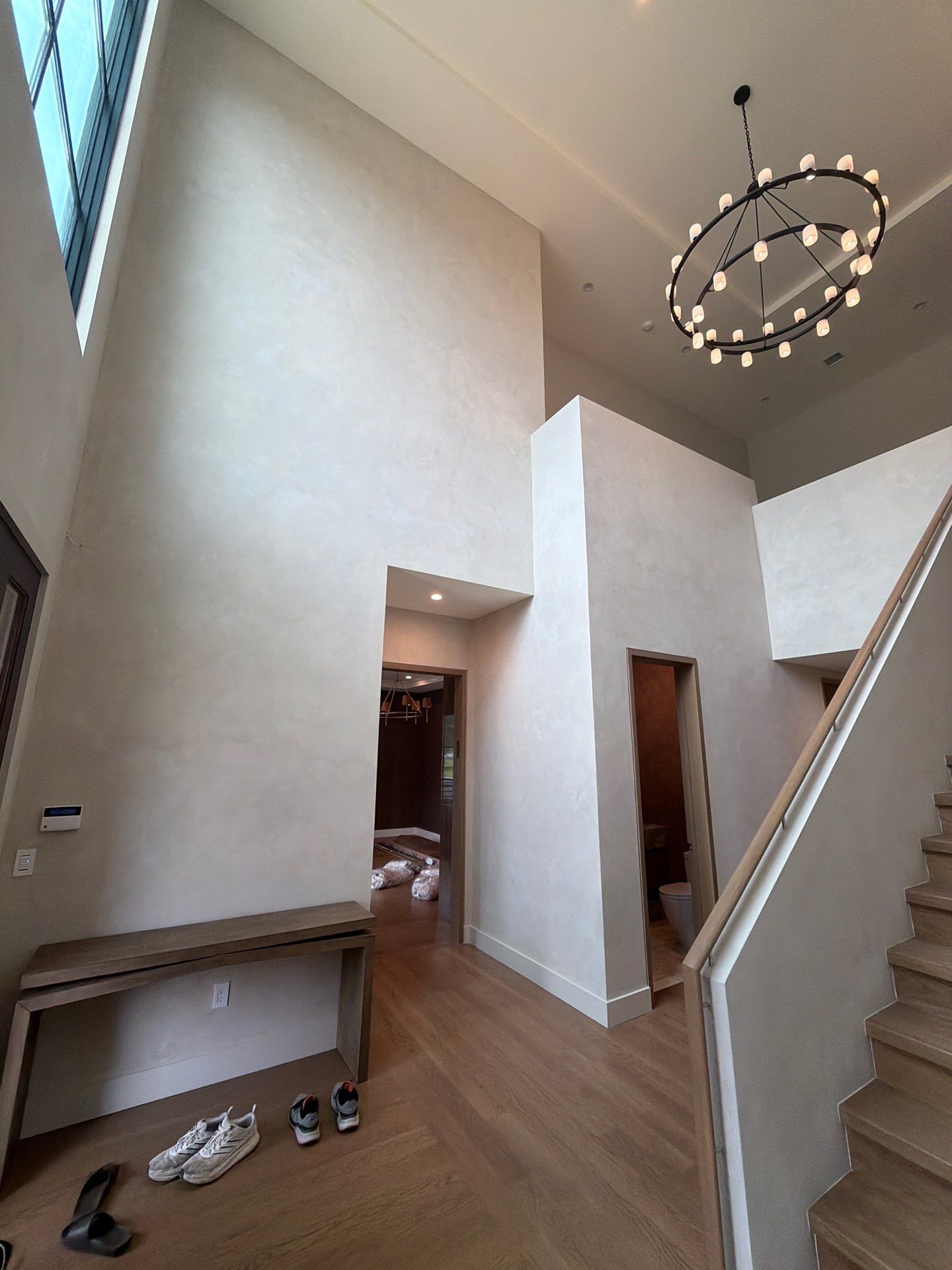 Limewash & Wallpaper Installation by Pure Incs