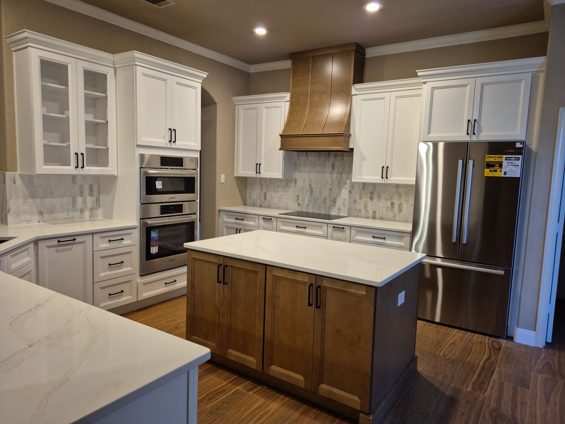 Schertz Kitchen Remodel with Two-Tone Cabinets and Quartz Countertops by Legacy Bath and Kitchen