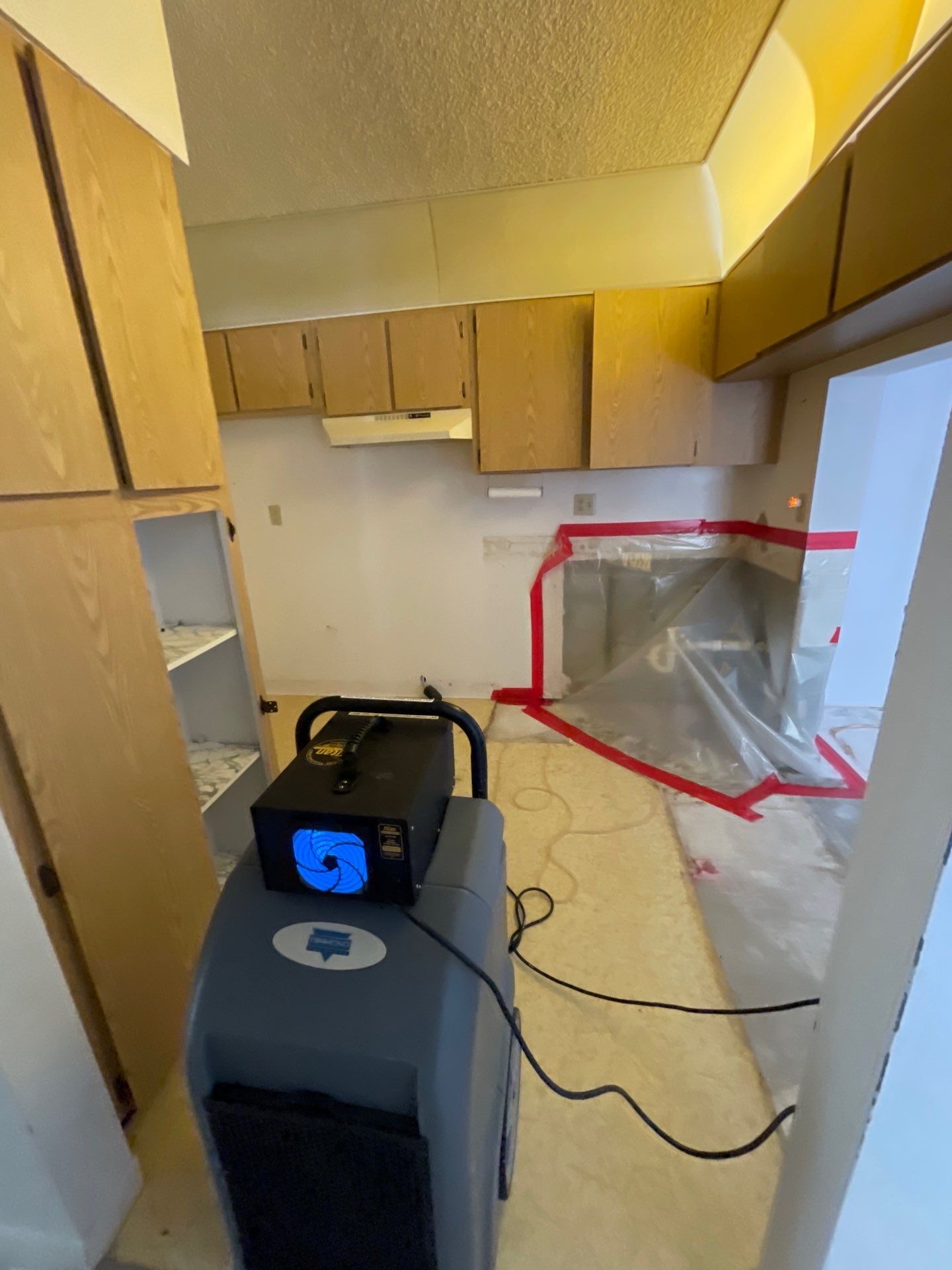 Horder house with Mold and Bacterial Contamination Issues  by Bay Coast Restoration 