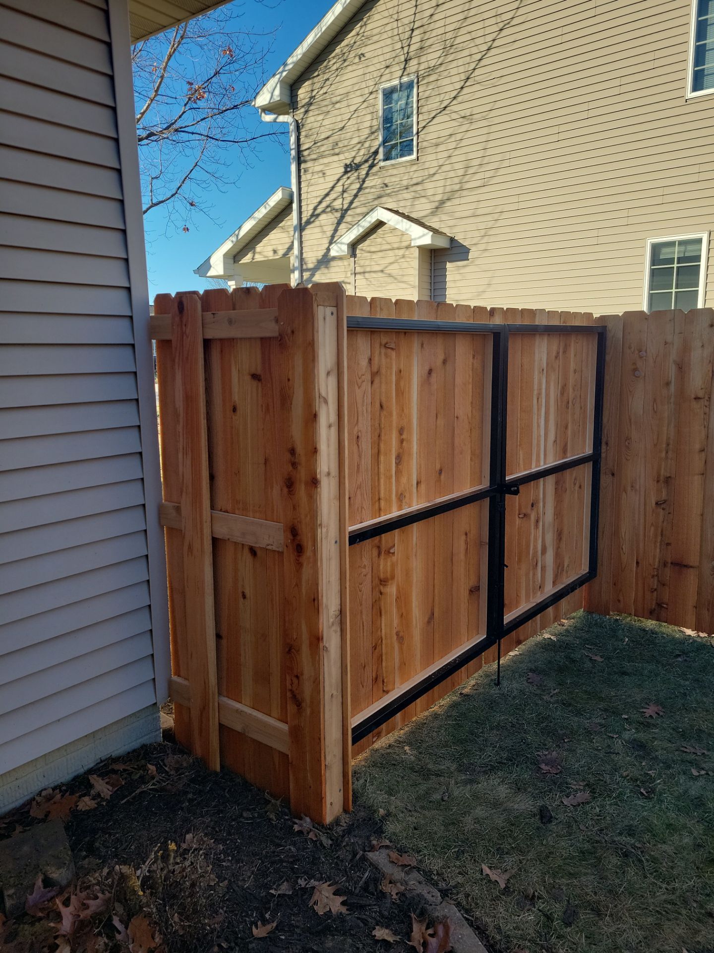 Project in Cedar Falls by Perfect Picket Fence and Stain