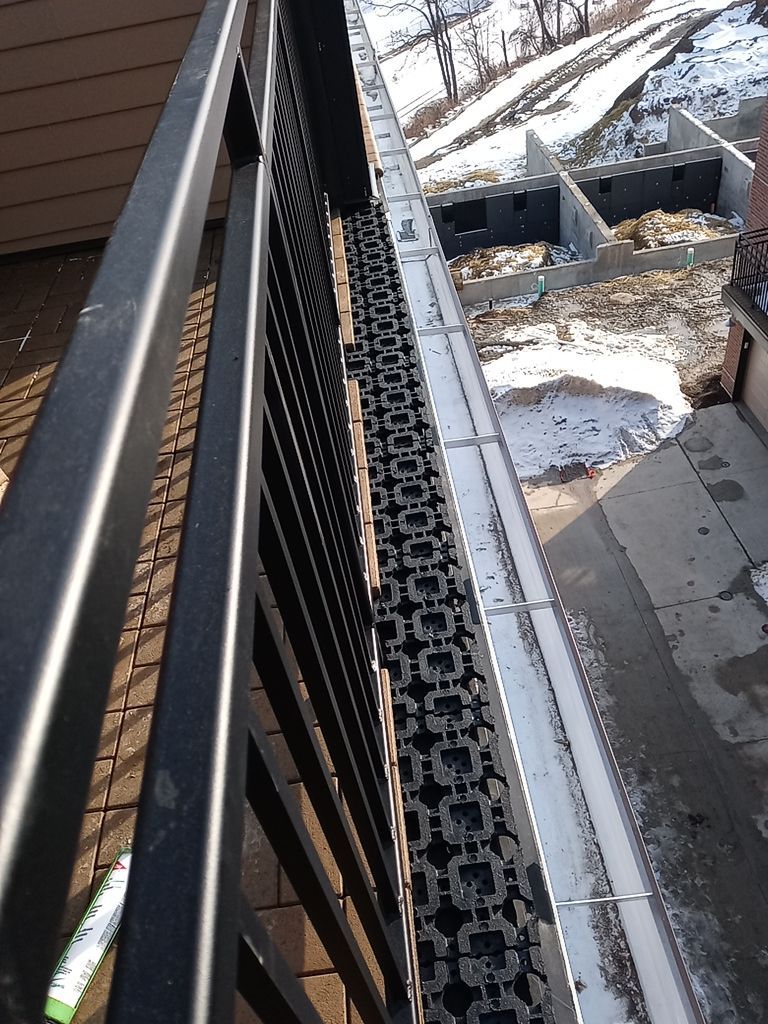 Paver install by Absolute Roofing and Construction