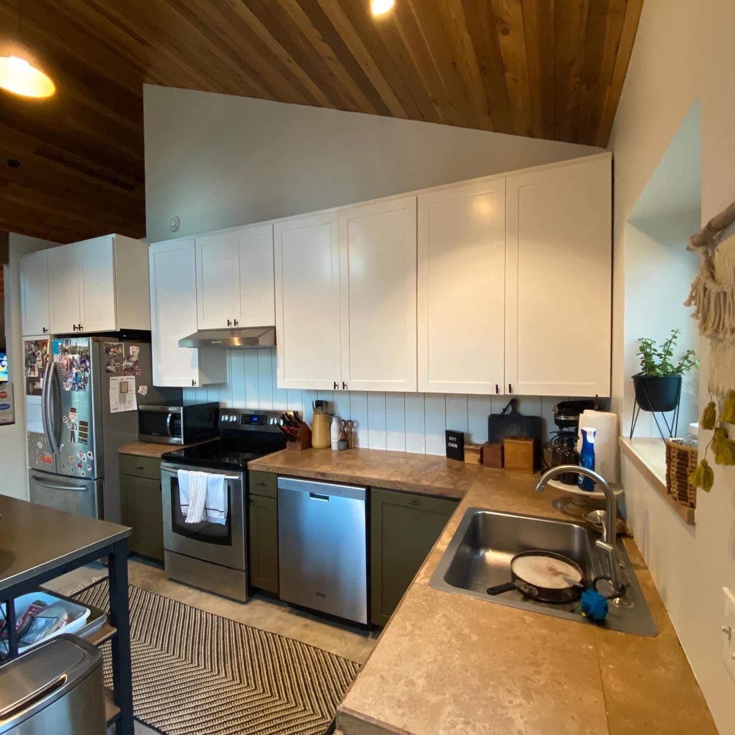 Kitchen Cabinet & Wall Painting by Midnight Sun Painting