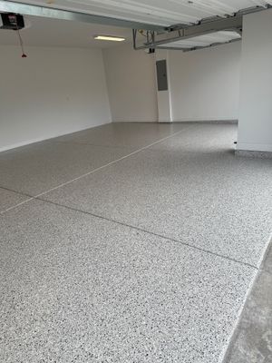 Garage Floor Coating using Cabin Fever