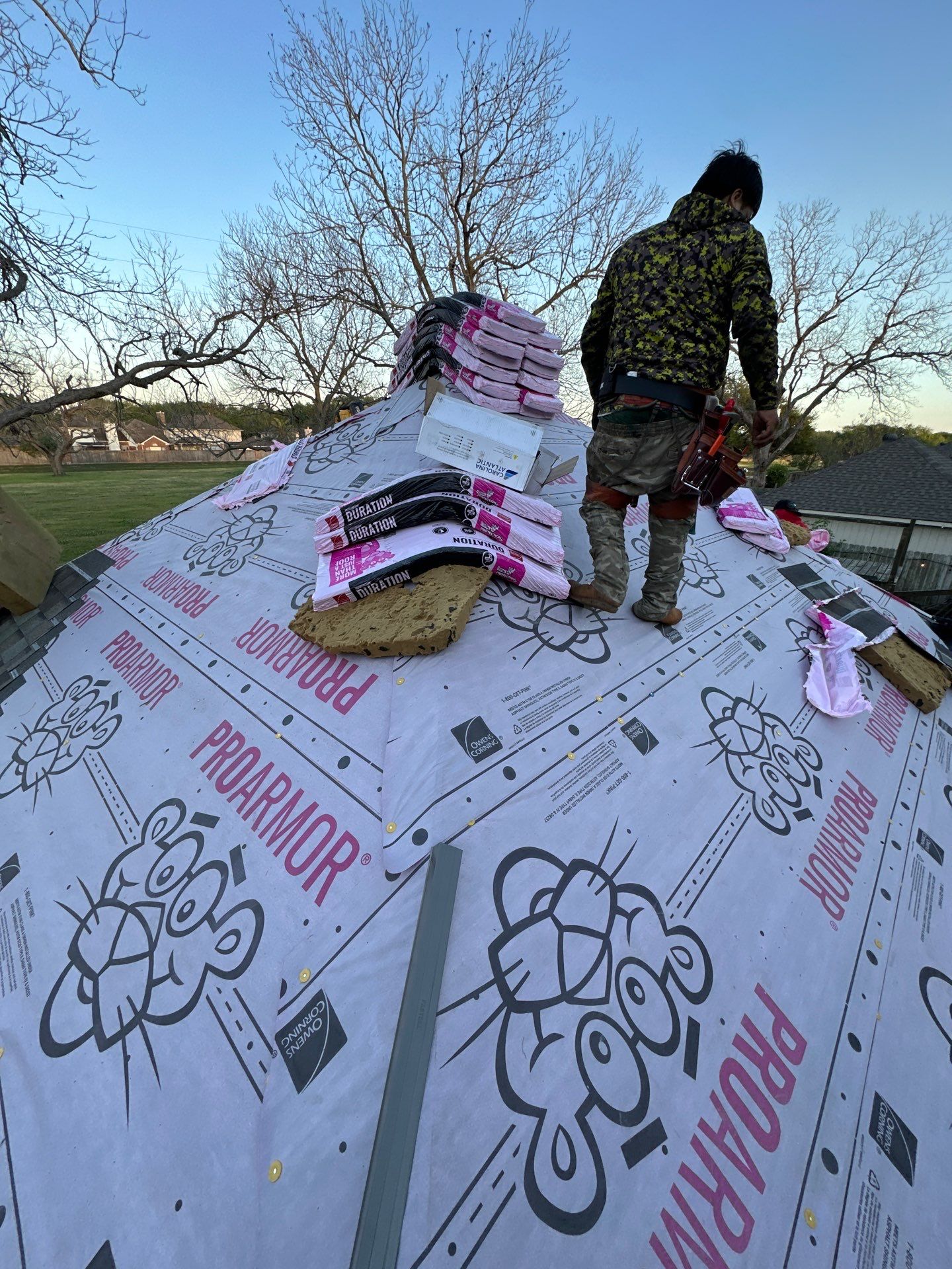 Project in Sugar Land by Motion Roofing