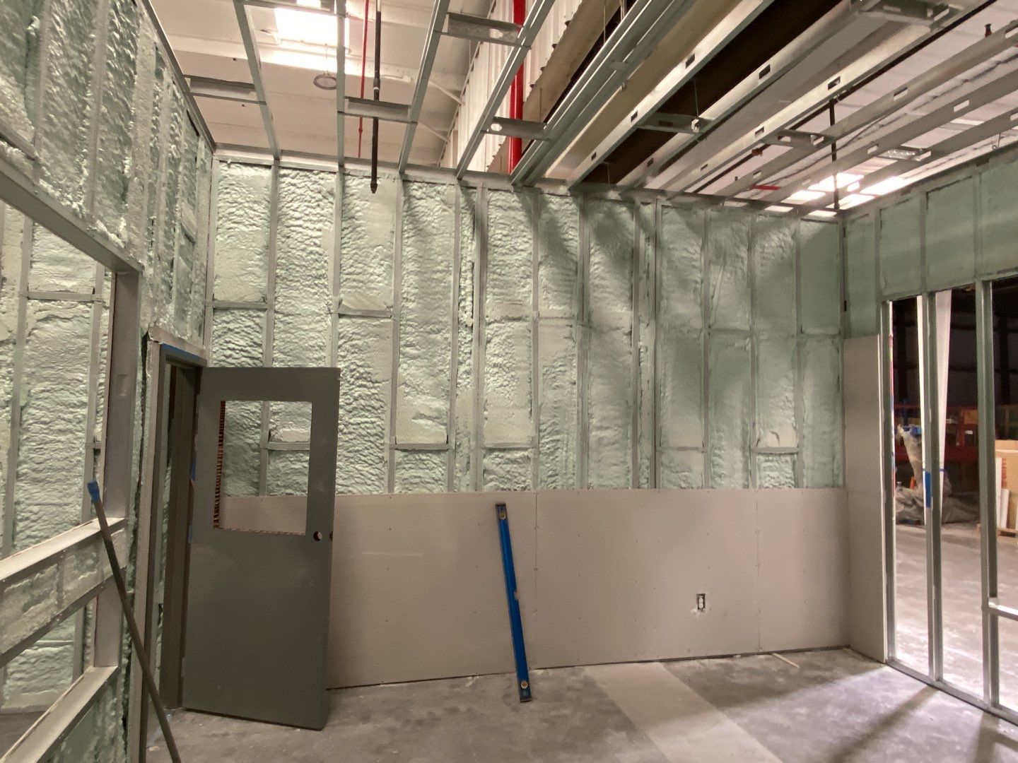 Spray Foam Insulation using Demelek Spray foam by Straight Edge Roofing Inc