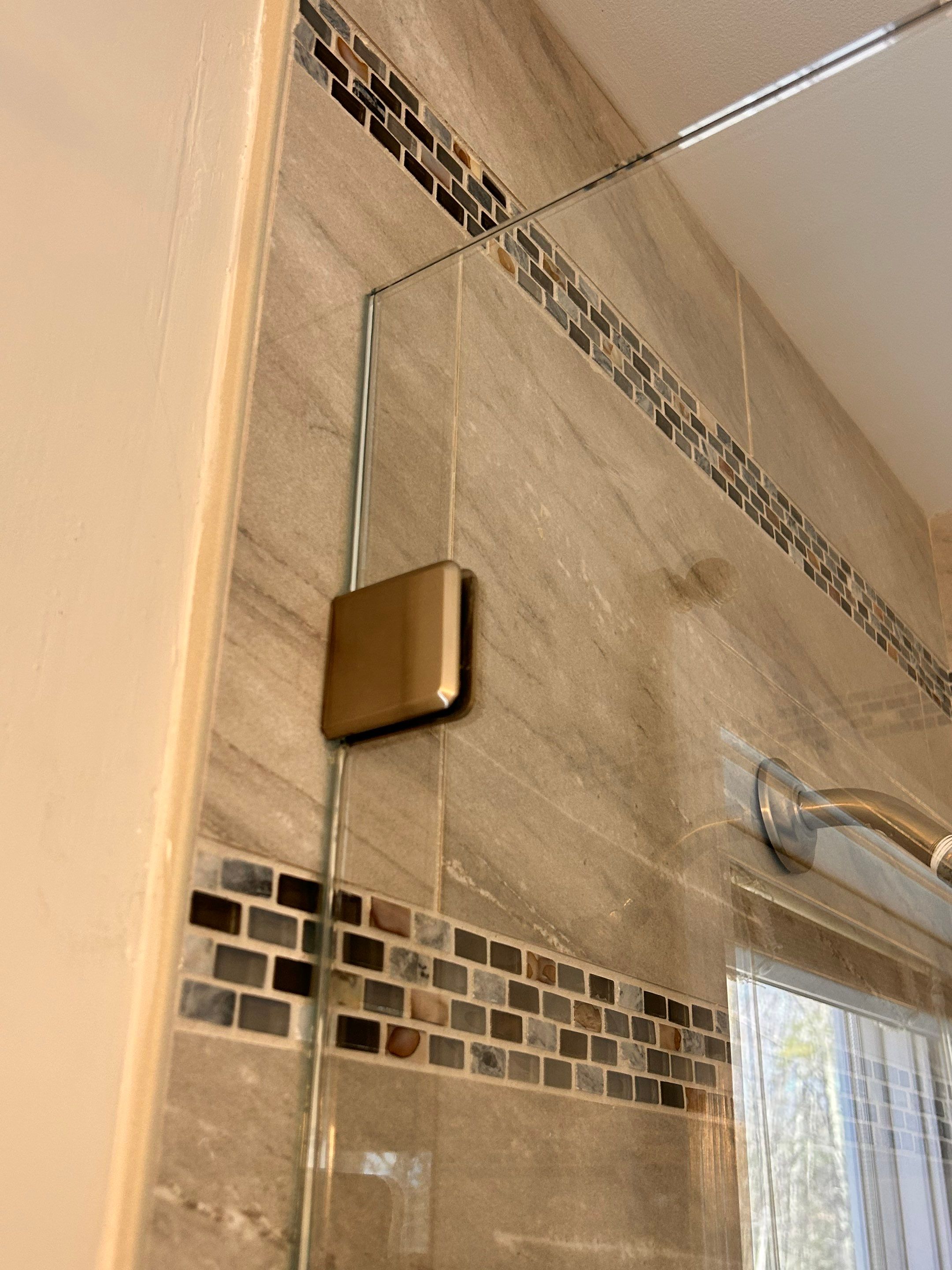 Shower Enclosure using Tempered Shower Glass by Cheshire Glass Company