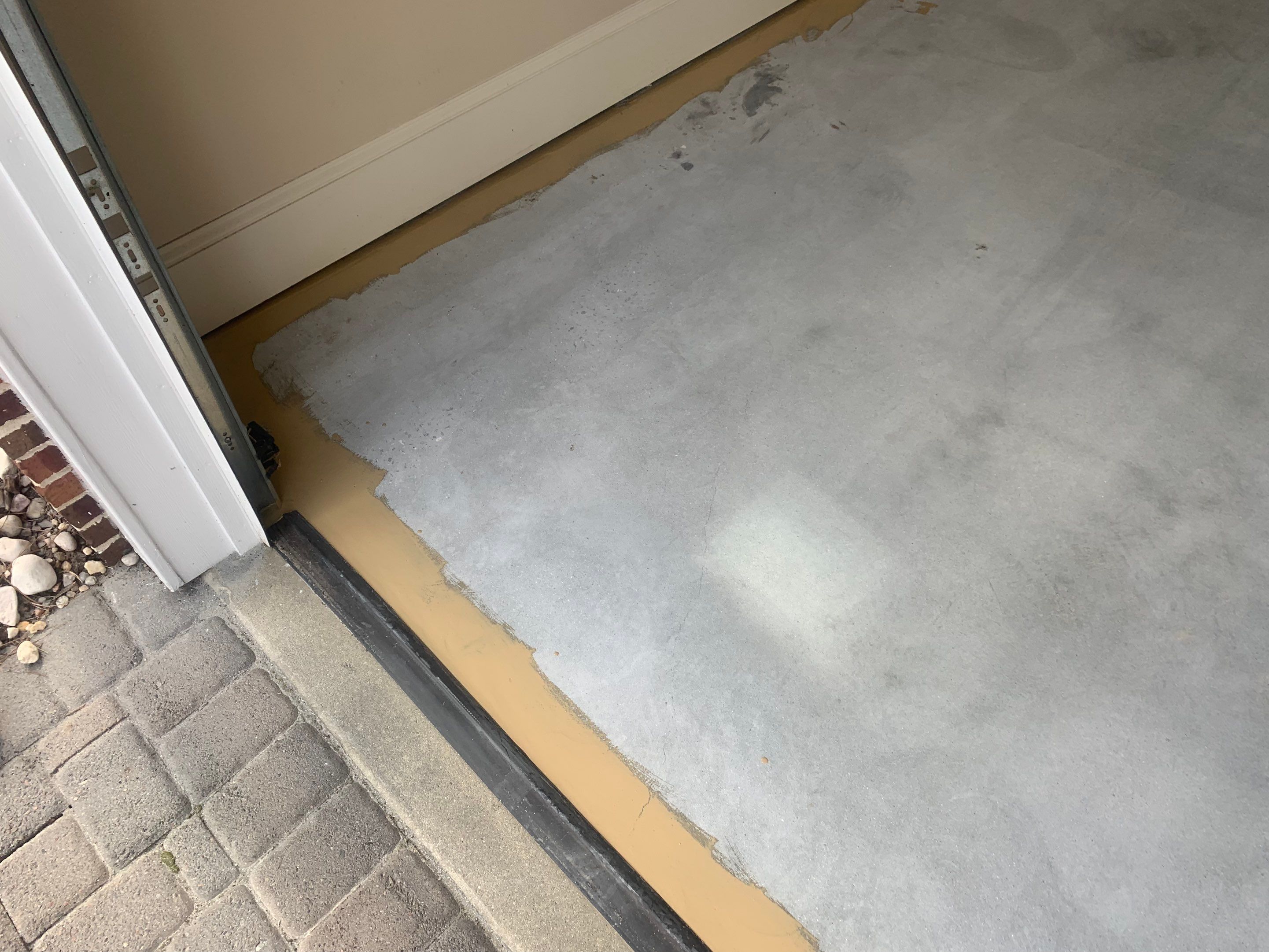 Garage TransFLOORmation using Sandstone by Innovative Concrete Coatings 