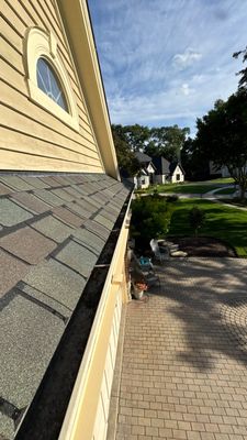 Turtle Shell gutter protection installation in St. Charles, IL 60174, photograph 27