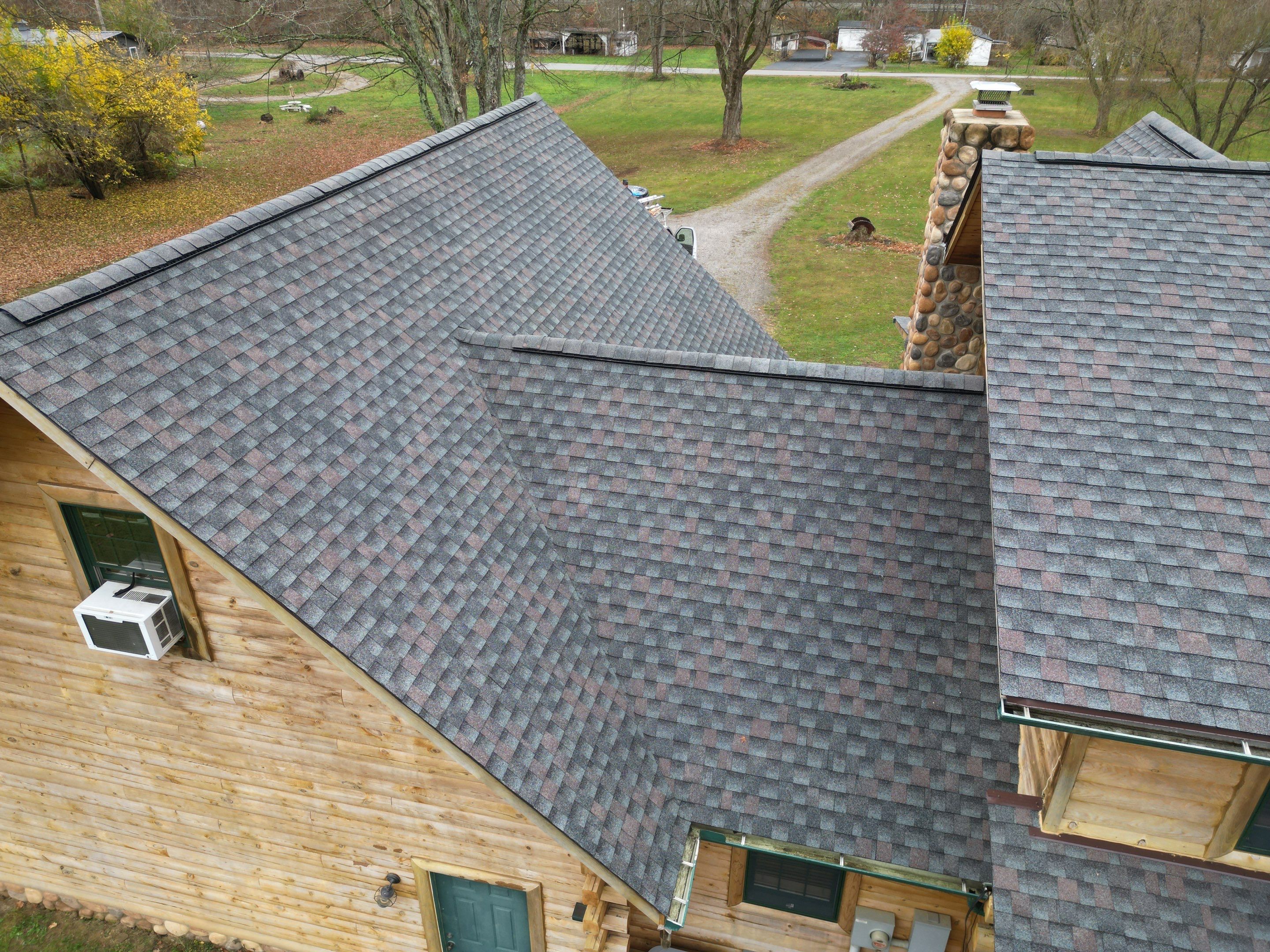 Residential Roofing Installation using Timberline HDZ Shingles - Williamsburg Slate by RoofX 