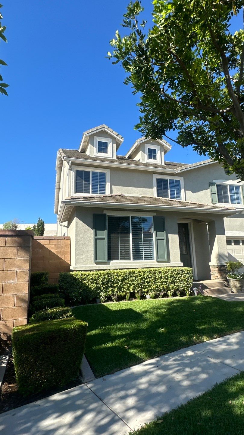 Powerwashing a Roof in Irvine by Property Cleaning Experts, LLC