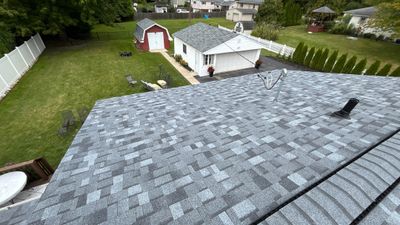 Roof Replacement using Owens Corning Slatestone Gray