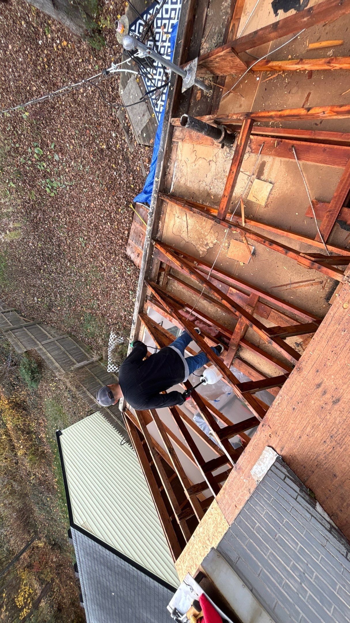 Roof Replacement using CertainTeed Landmark Driftwood by 180 Contractors