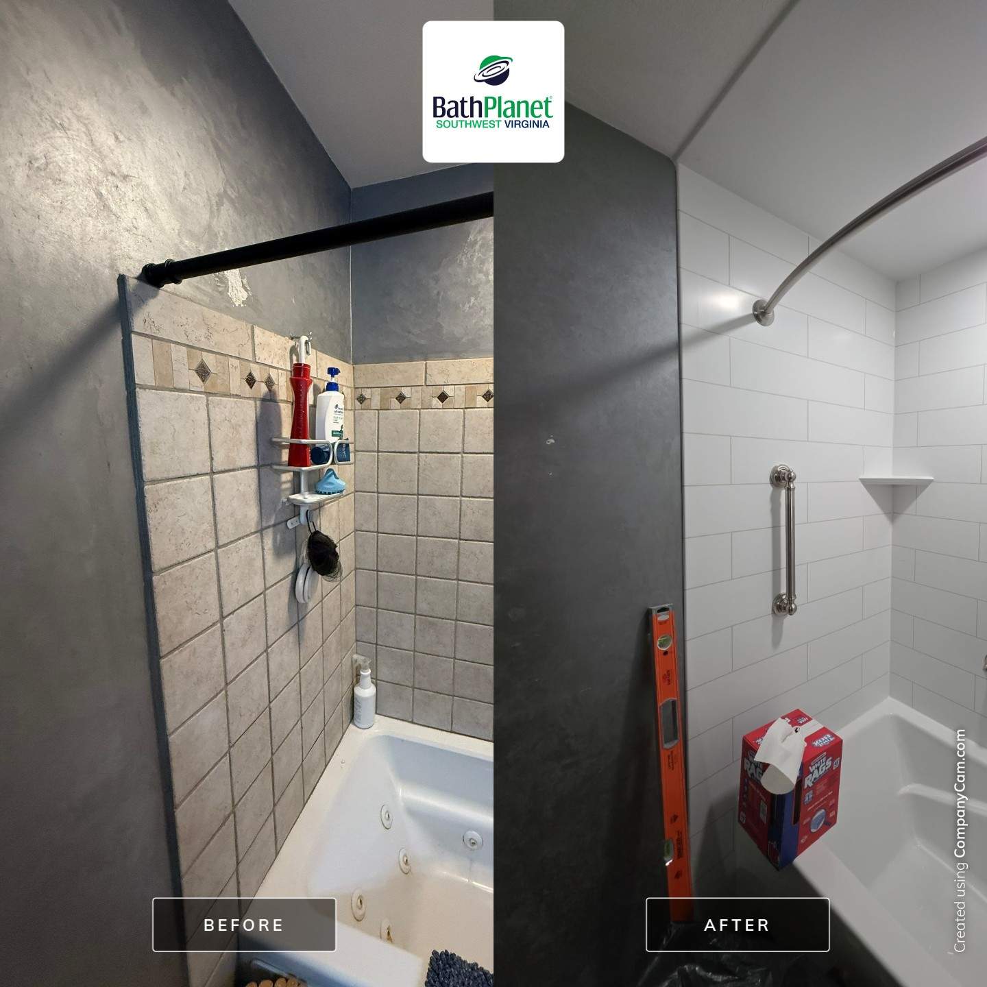 Tub to Shower by BathPlanet SW Virginia