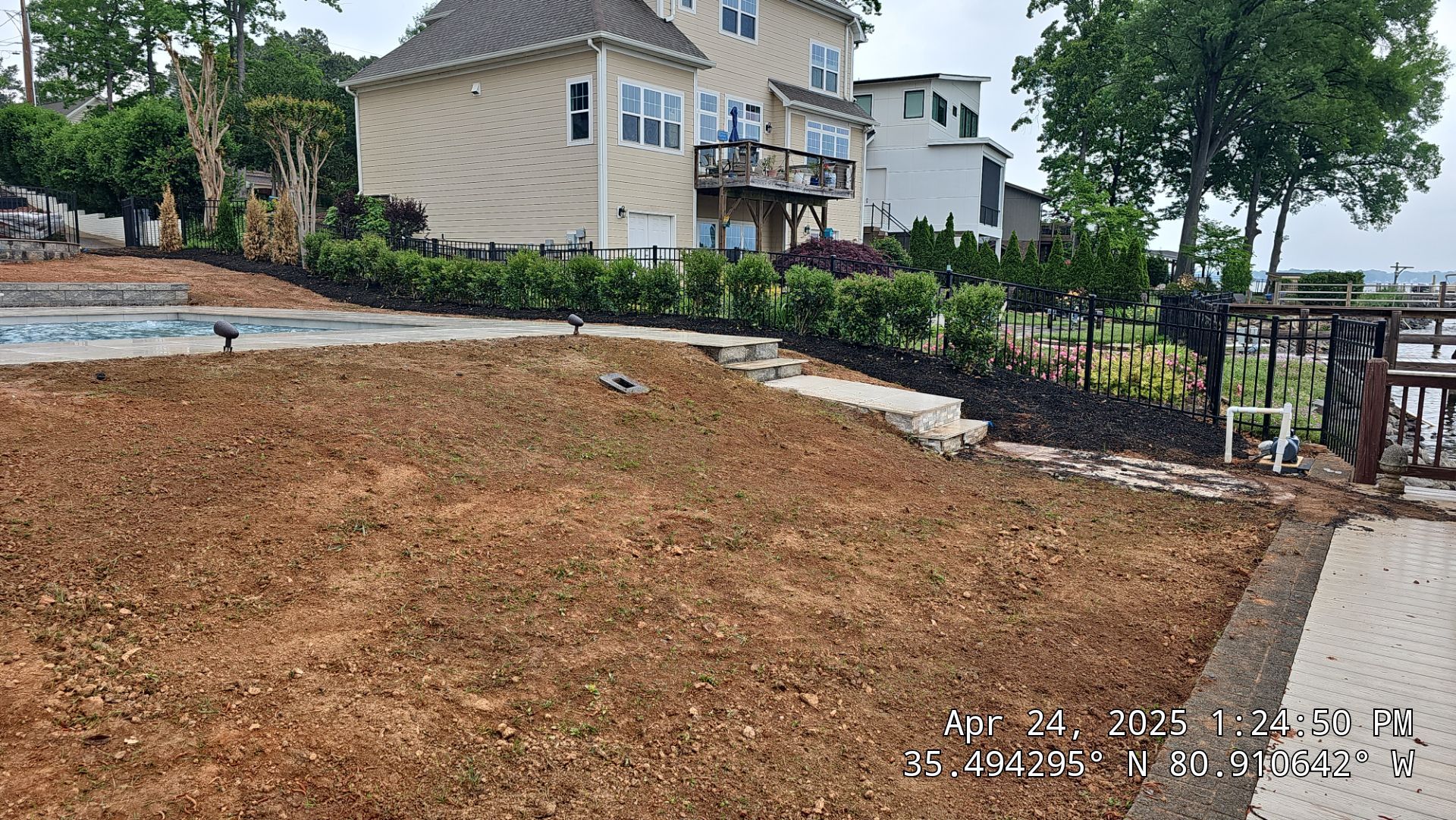 Hardscape Installation using Irrigation by Carolina-Metro Landscape, Inc