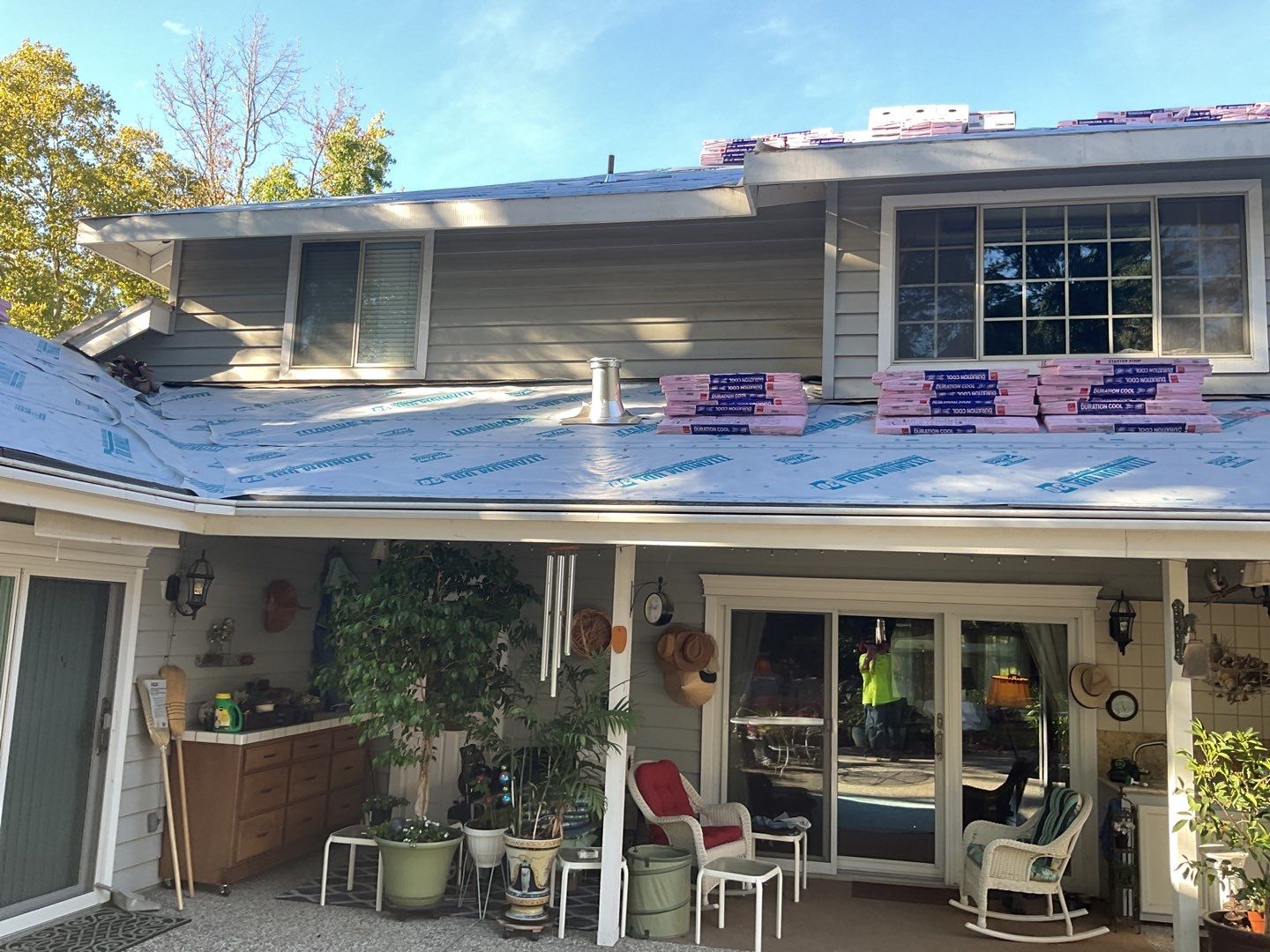 Residential Roofing Installation using Owens Corning Roofing Shingles by Byers Enterprises 