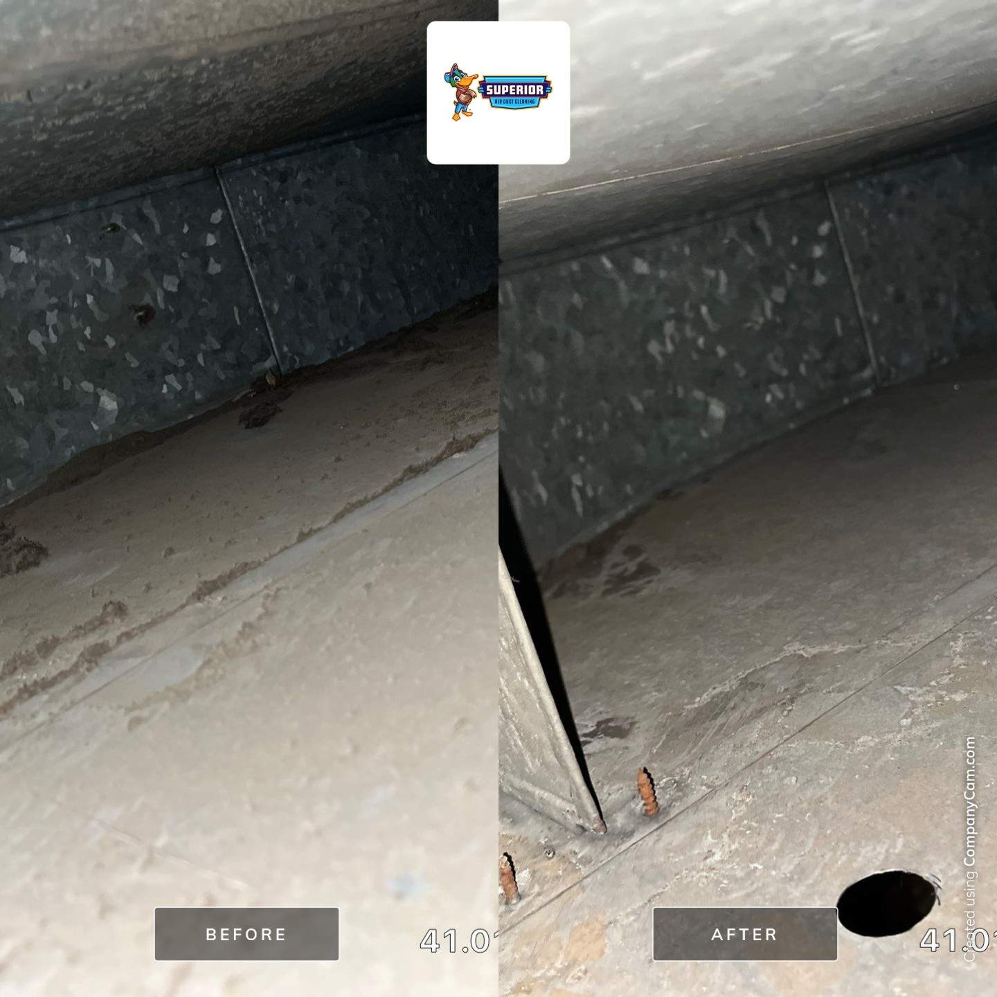 Air Duct Cleaning With a Vacuum Truck in New Castle, PA by Superior Air Duct Cleaning