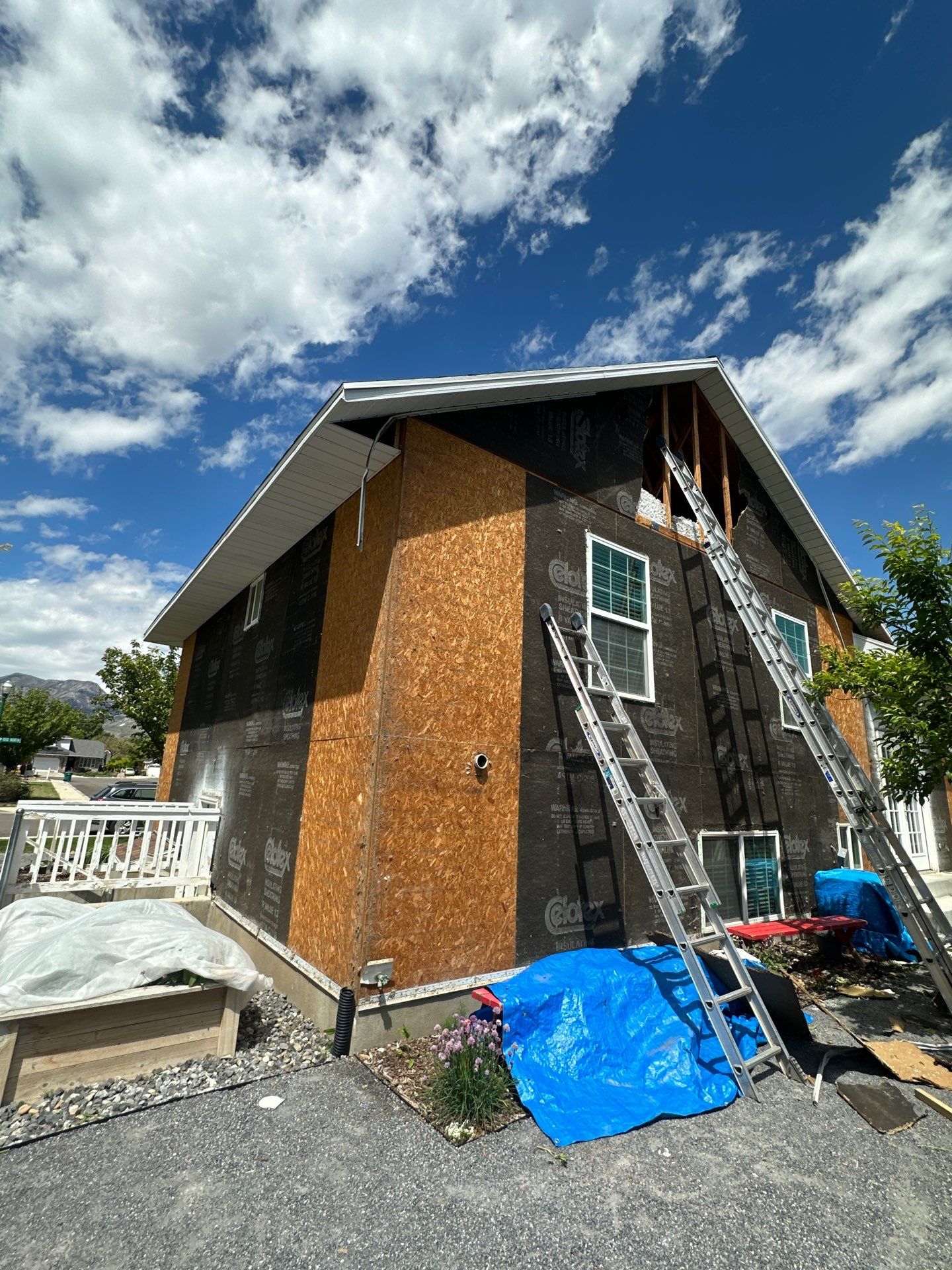 Project in Orem by Master Rain Gutters.
