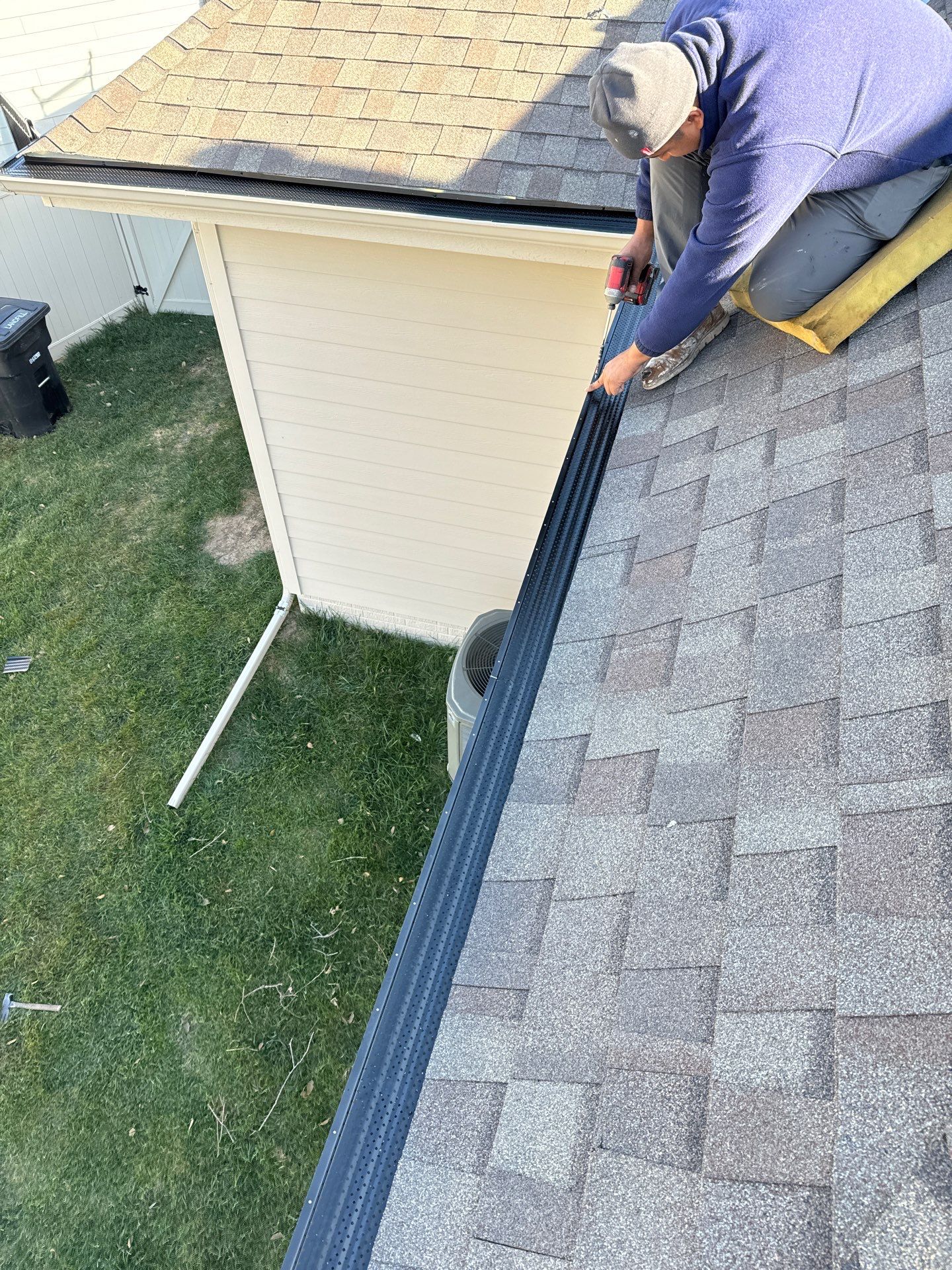 LeafGuard Gutter Installation – Gretna, NE by Crows Roofing LLC