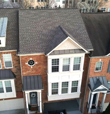 3 Story townhome roof replacement