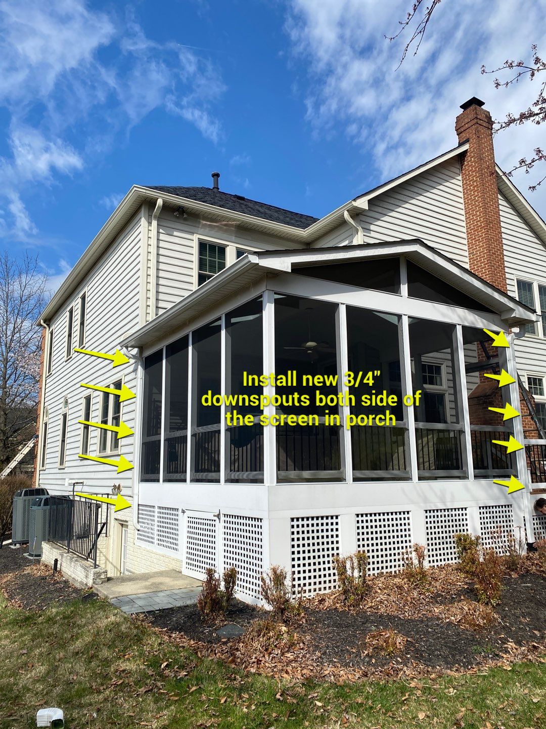 New Roof Installation & New Gutters and downspouts  by Alpha Design Services