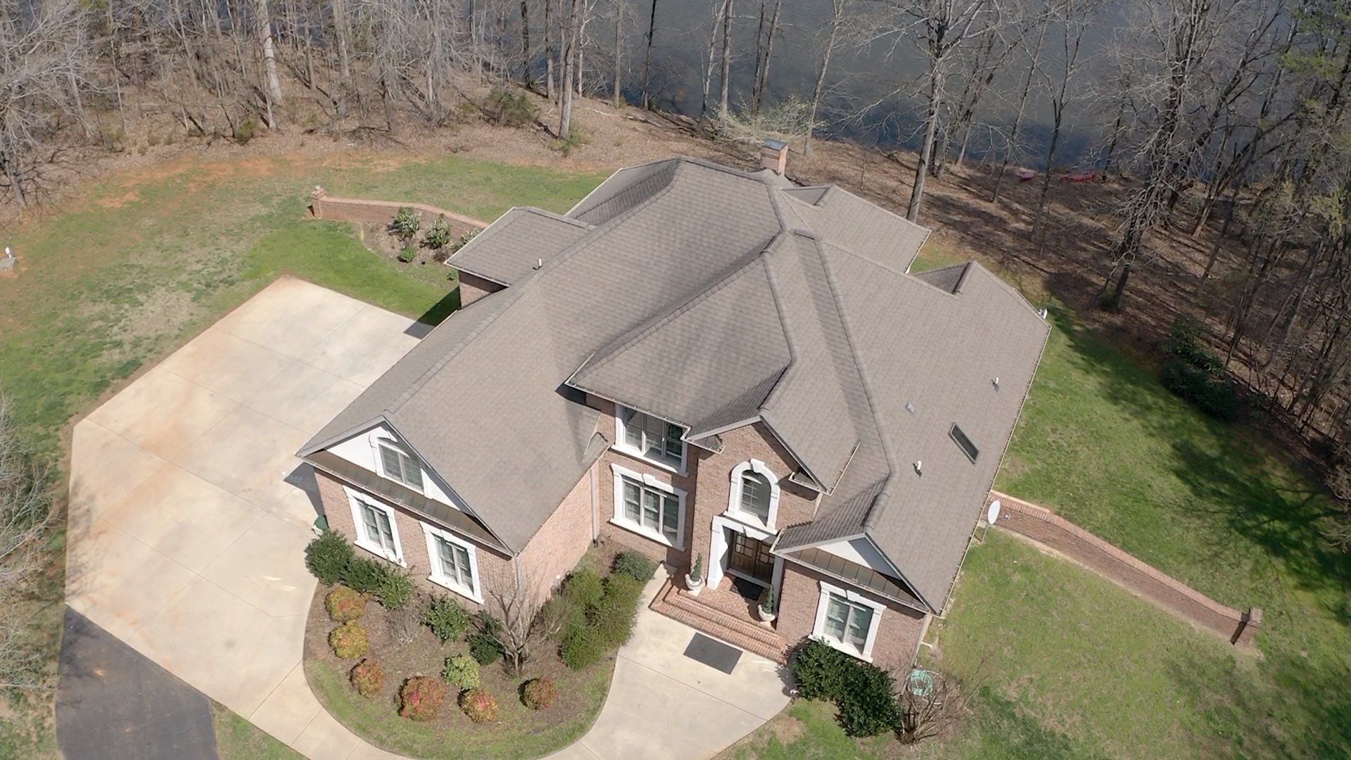 Full Roof Replacement using GAF HDZ Appalachain Sky by Just In Time Roofing and Restoration