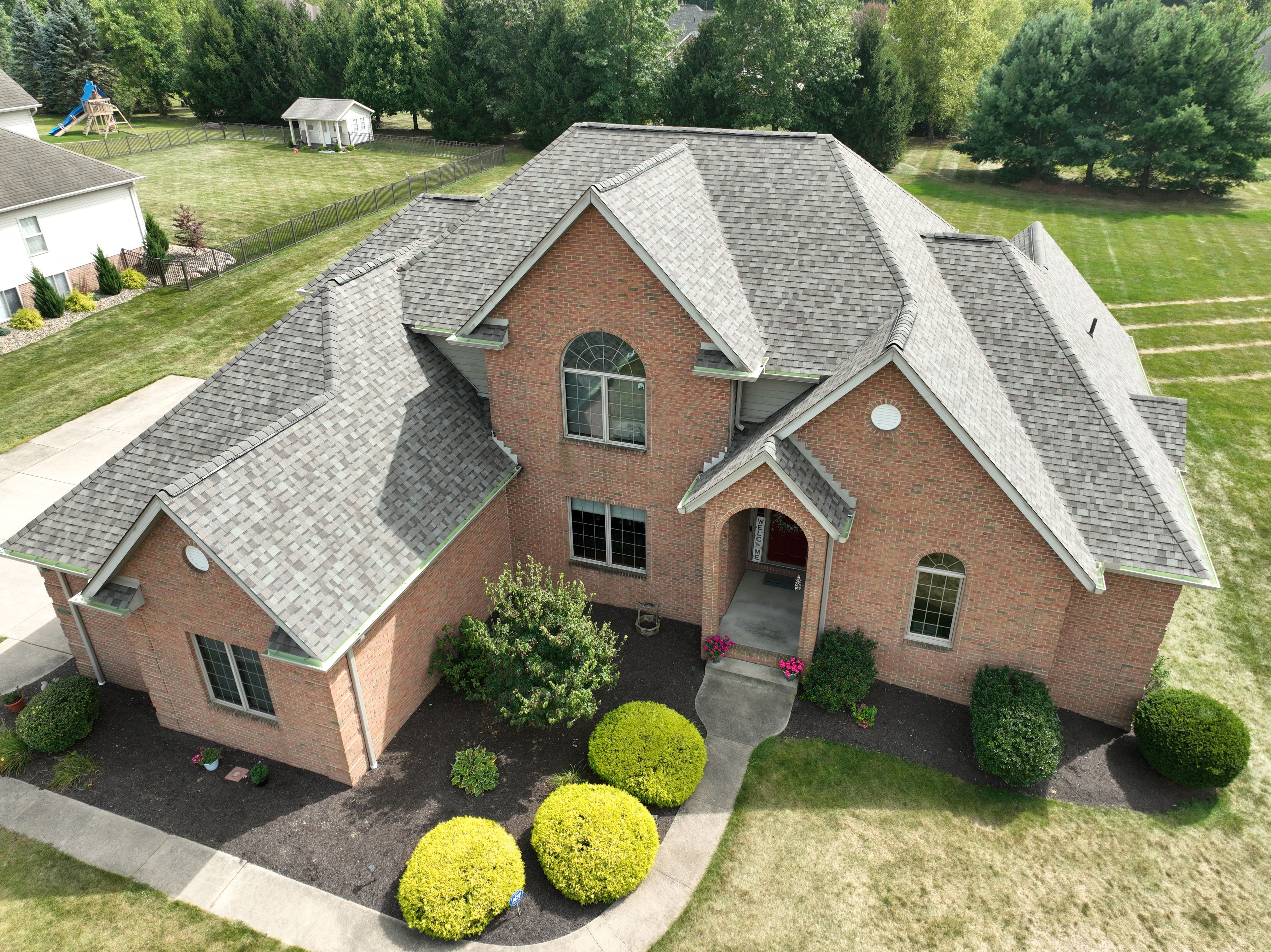 AMAZING Transformation here in Ohio!!! by Cornerstone Roofing And Siding