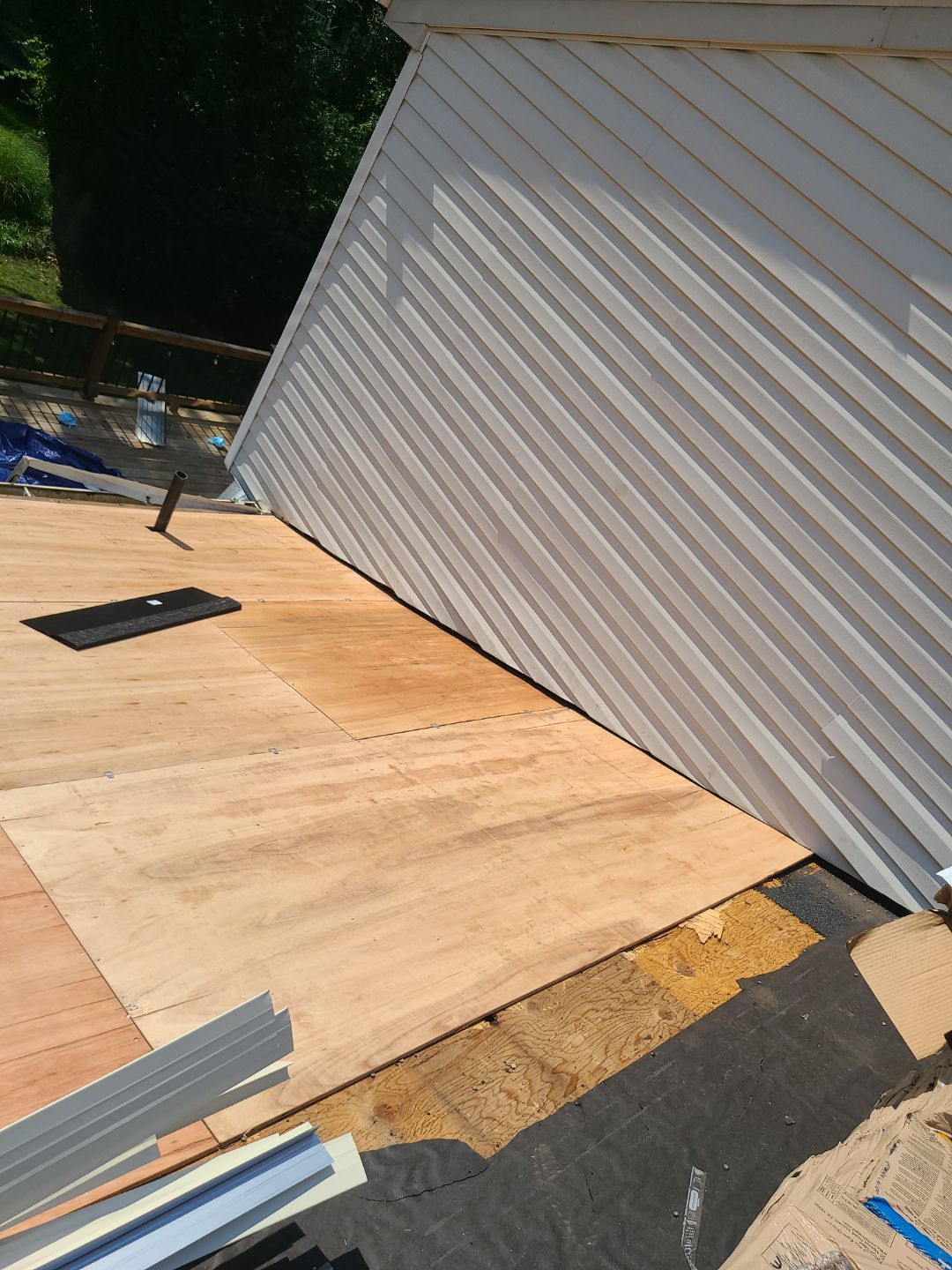 Vienna: Roof Replacement with CertainTeed Landmark Designer Shingles in Moire Black by RM Banning, Inc.