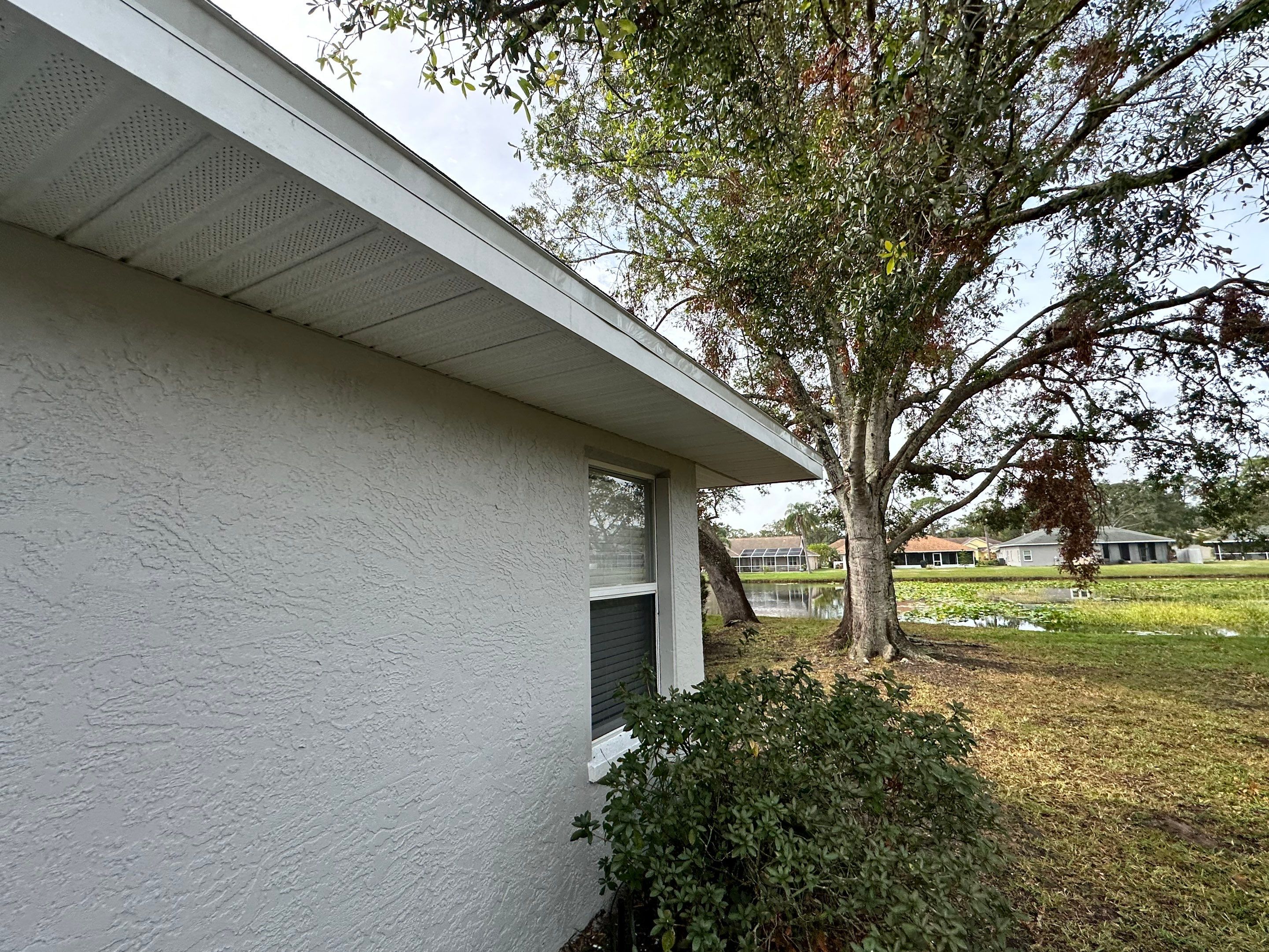 Install Vinyl Soffit in Sarasota FL by Gutter Professors