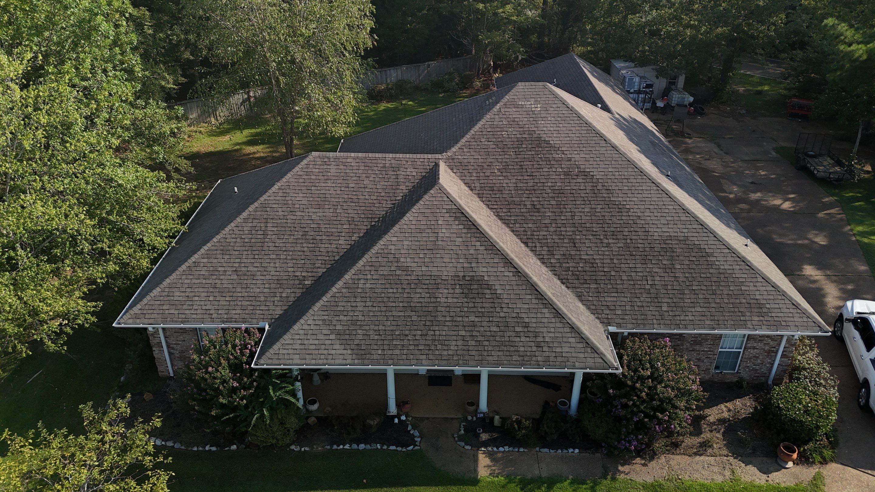 GAF 50-Year Pewter Gray by Roberson Construction LLC