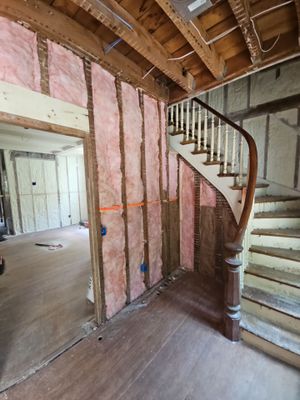 Home Remodel using Closed Cell Spray Foam