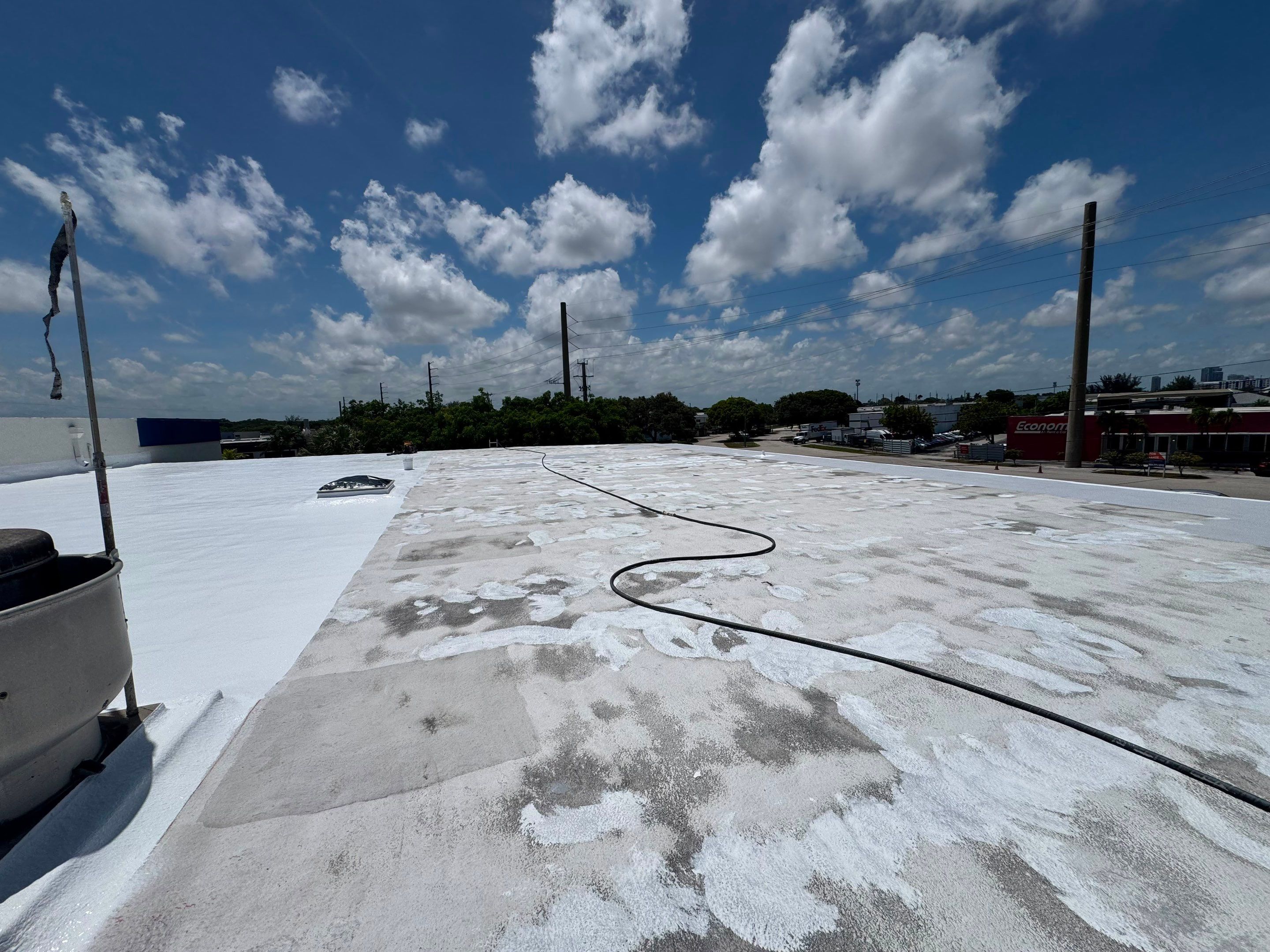 Fort Lauderdale Commercial Roof Restoration and Reflective Coating Installation by Roof King LLC