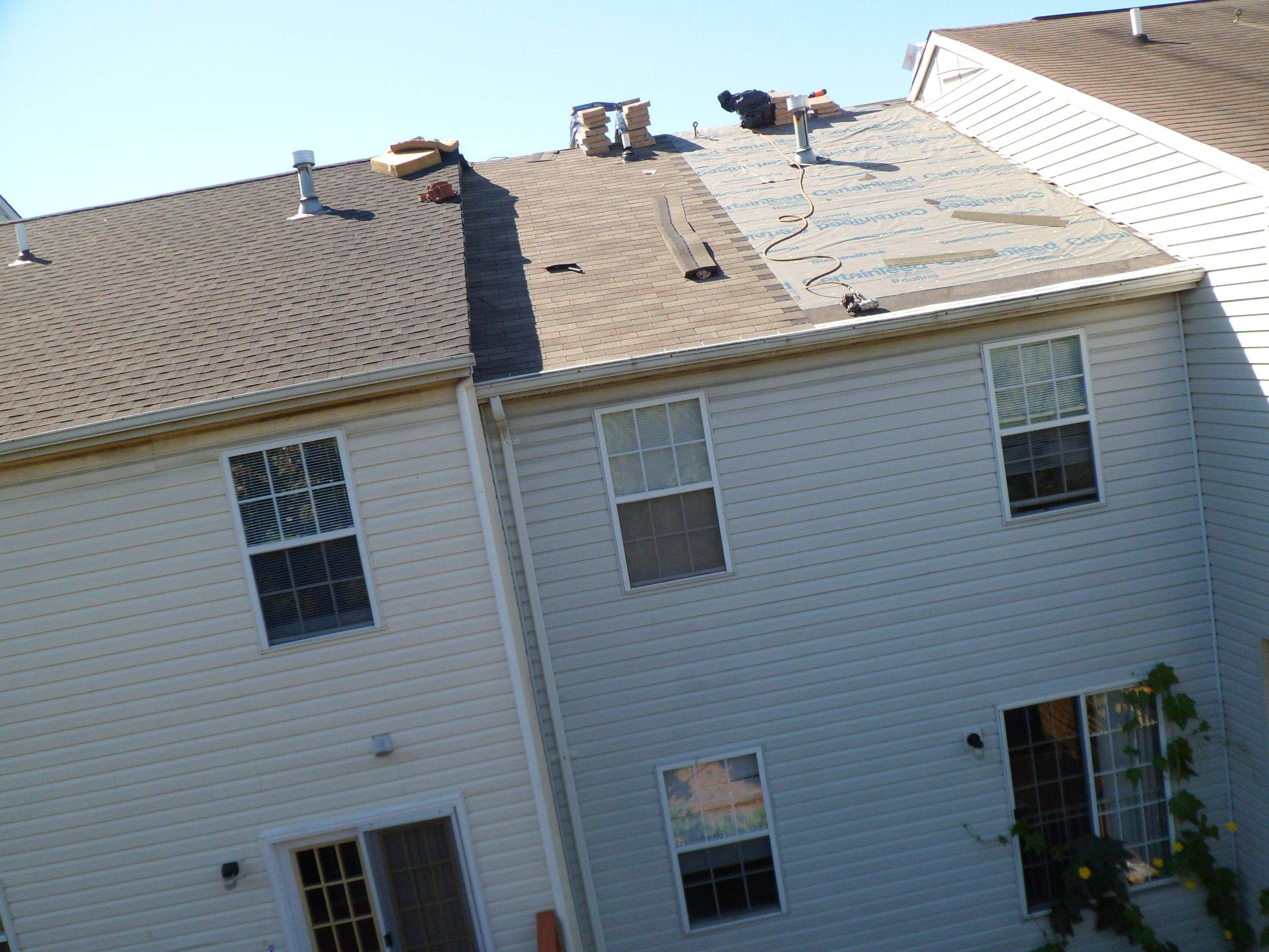 Residential Roofing Installation by Alpha Design Services