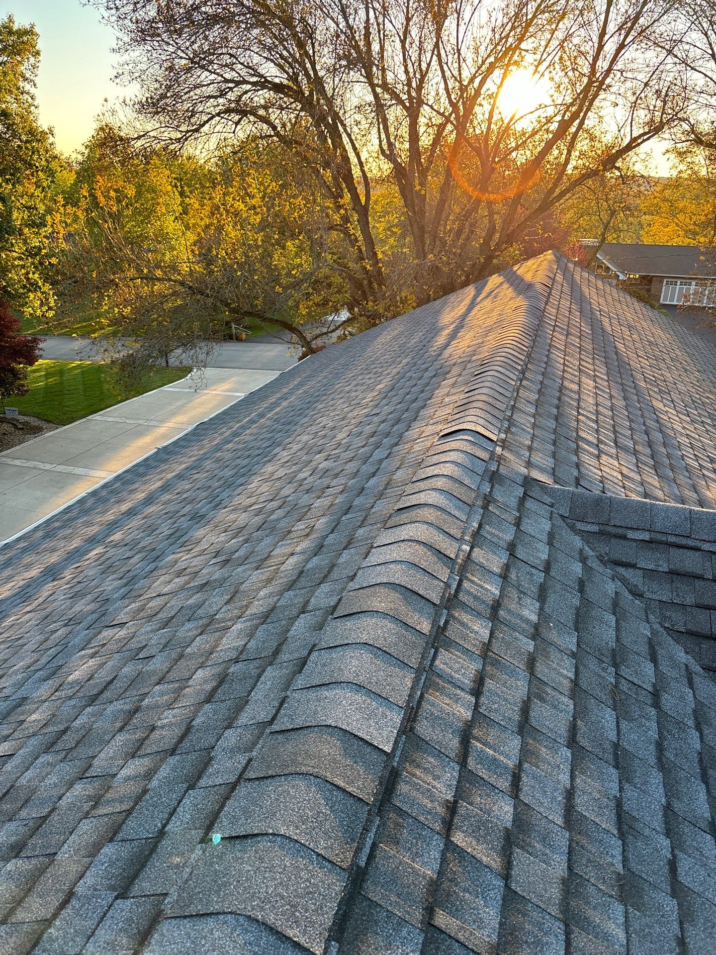 Residential Roofing Installation using Timberline UHDZ Shingles - Pewter Gray by RoofX 