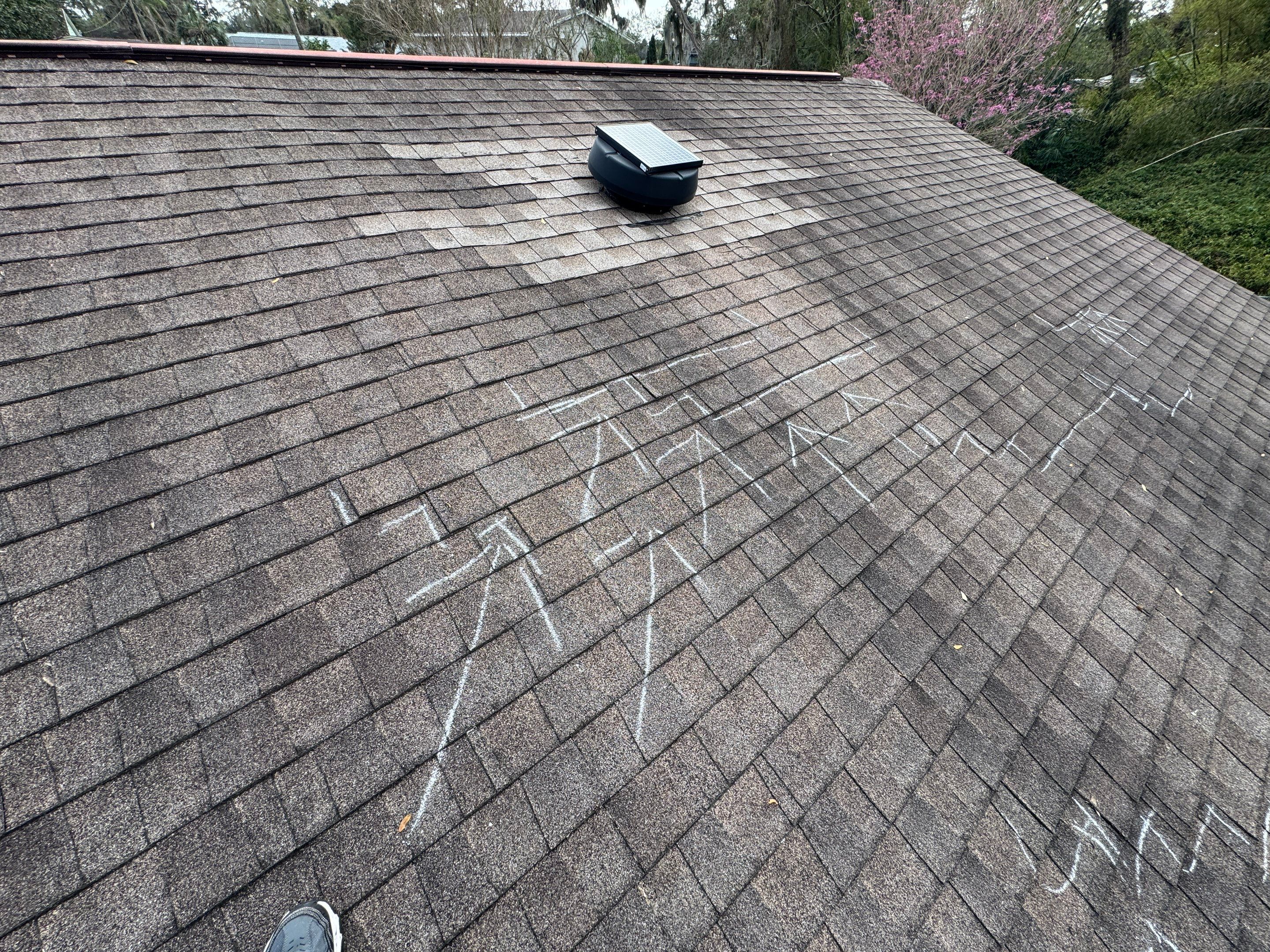 Roof Damage Claim in Brandon by FLAPA & KeyStone