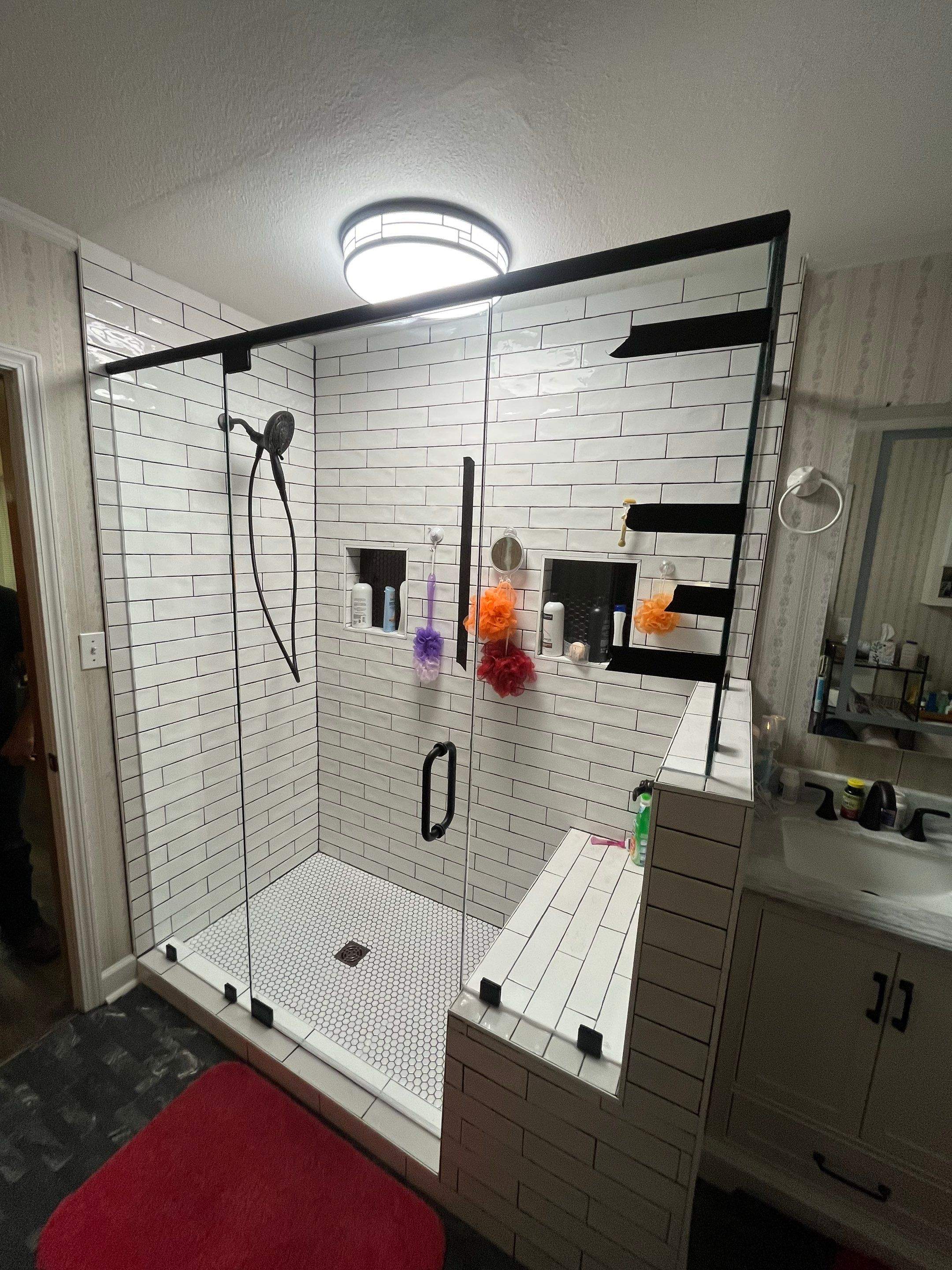 Shower Pictures by Custom Glass Service