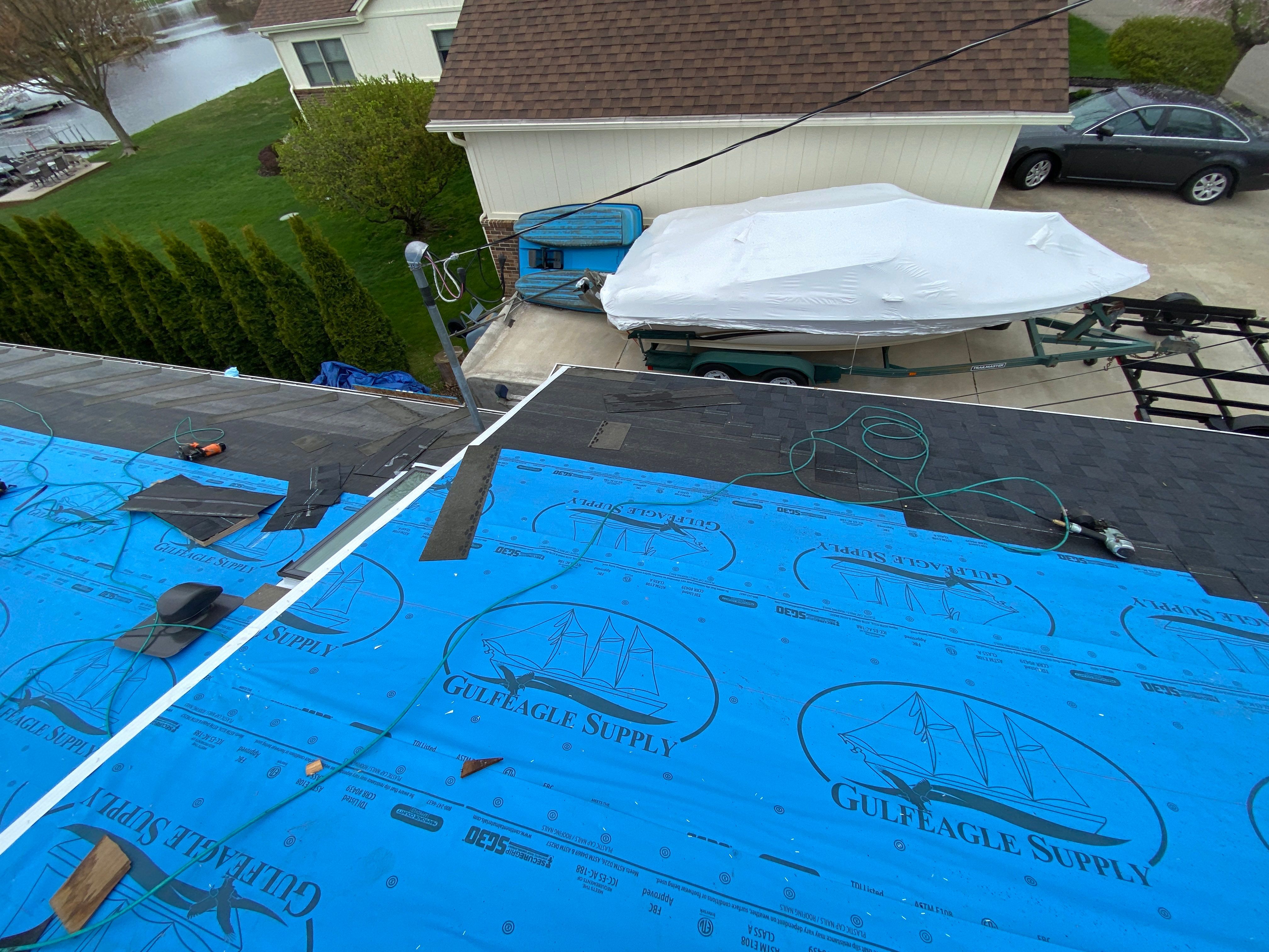 Roof Replacement using CertainTeed Landmark by 180 Contractors