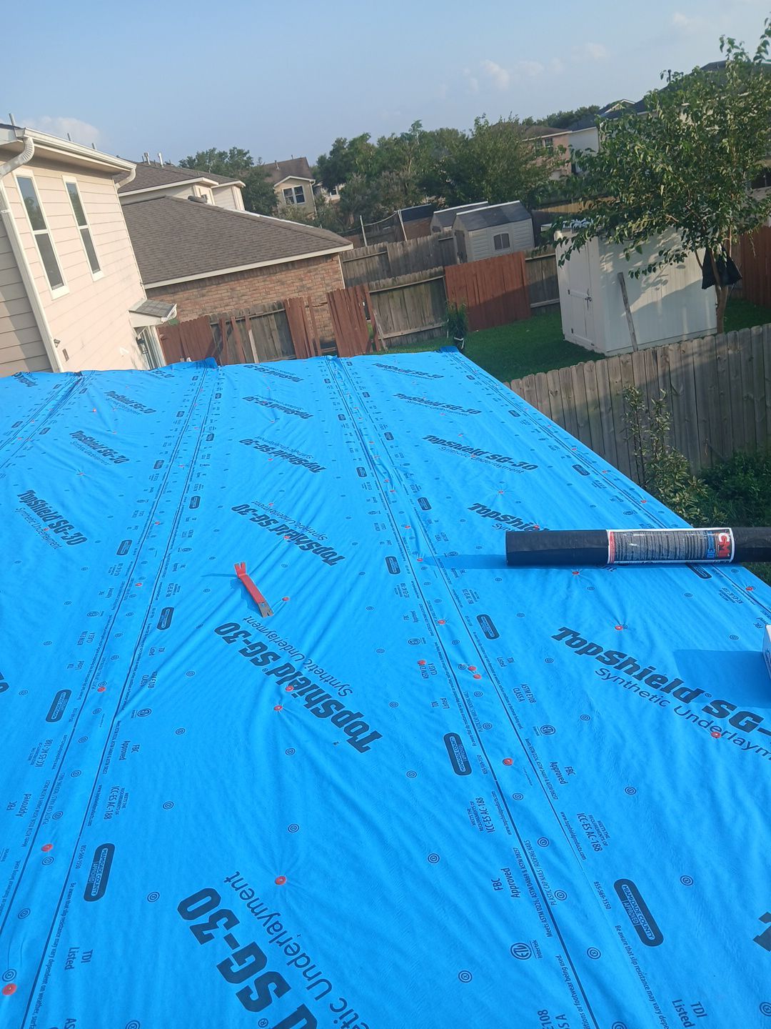 Residential Roofing Repair using Owen's Corning Duration (Lifetime) Shingles by Roof Repair Company