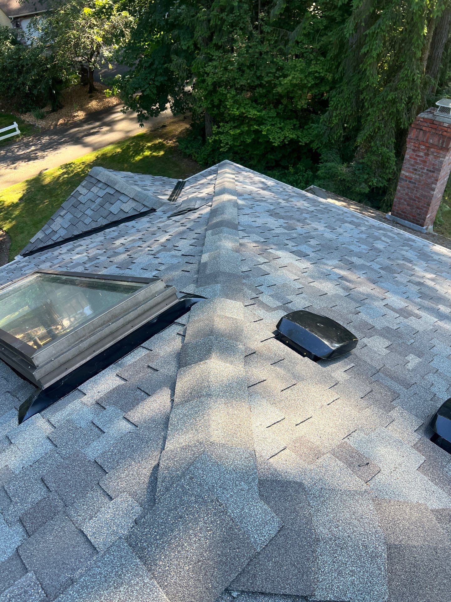 Residential Roofing Installation using GAF HDZ Shingles by Roofing Formula LLC