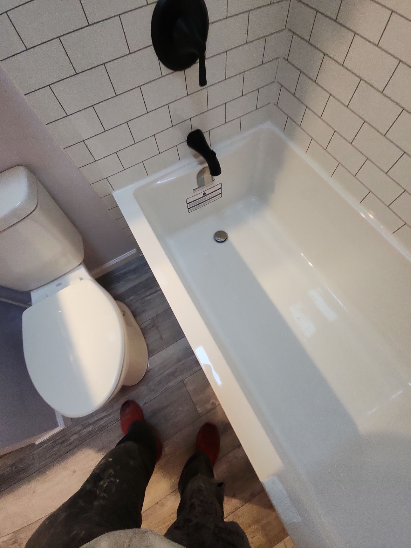 Bathroom Remodel using Bathtub by The Shower Company