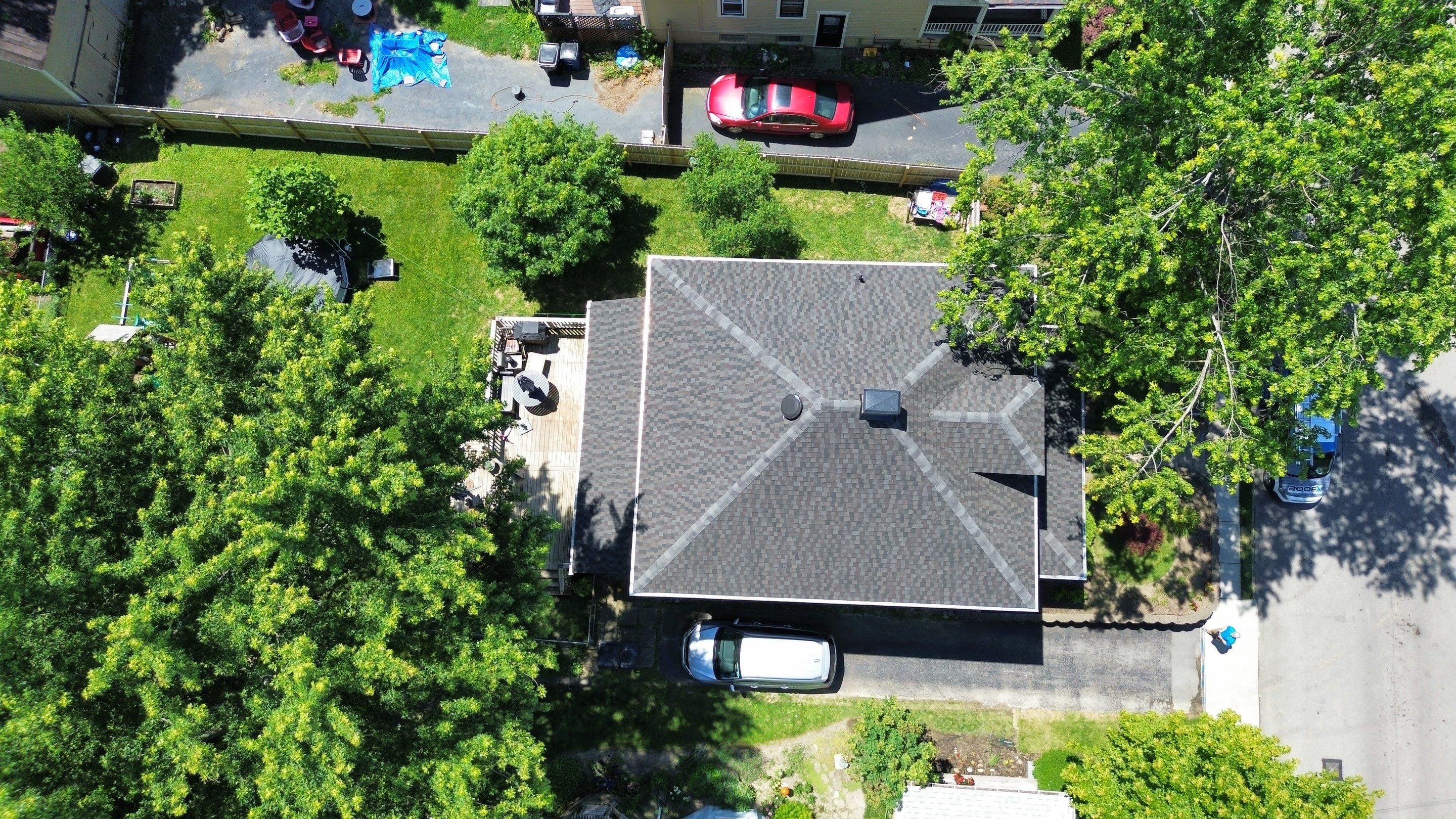 Residential Roofing Installation using Timberline UHDZ Shingles - Appalachian Sky by RoofX 