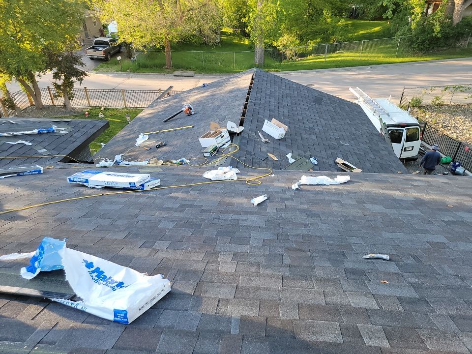 It all started with hail.  by Weather-Tite Exteriors LLC