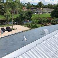 26ga 5V Crimp Mill Finish by Total Roofing System The Metal Roof Experts