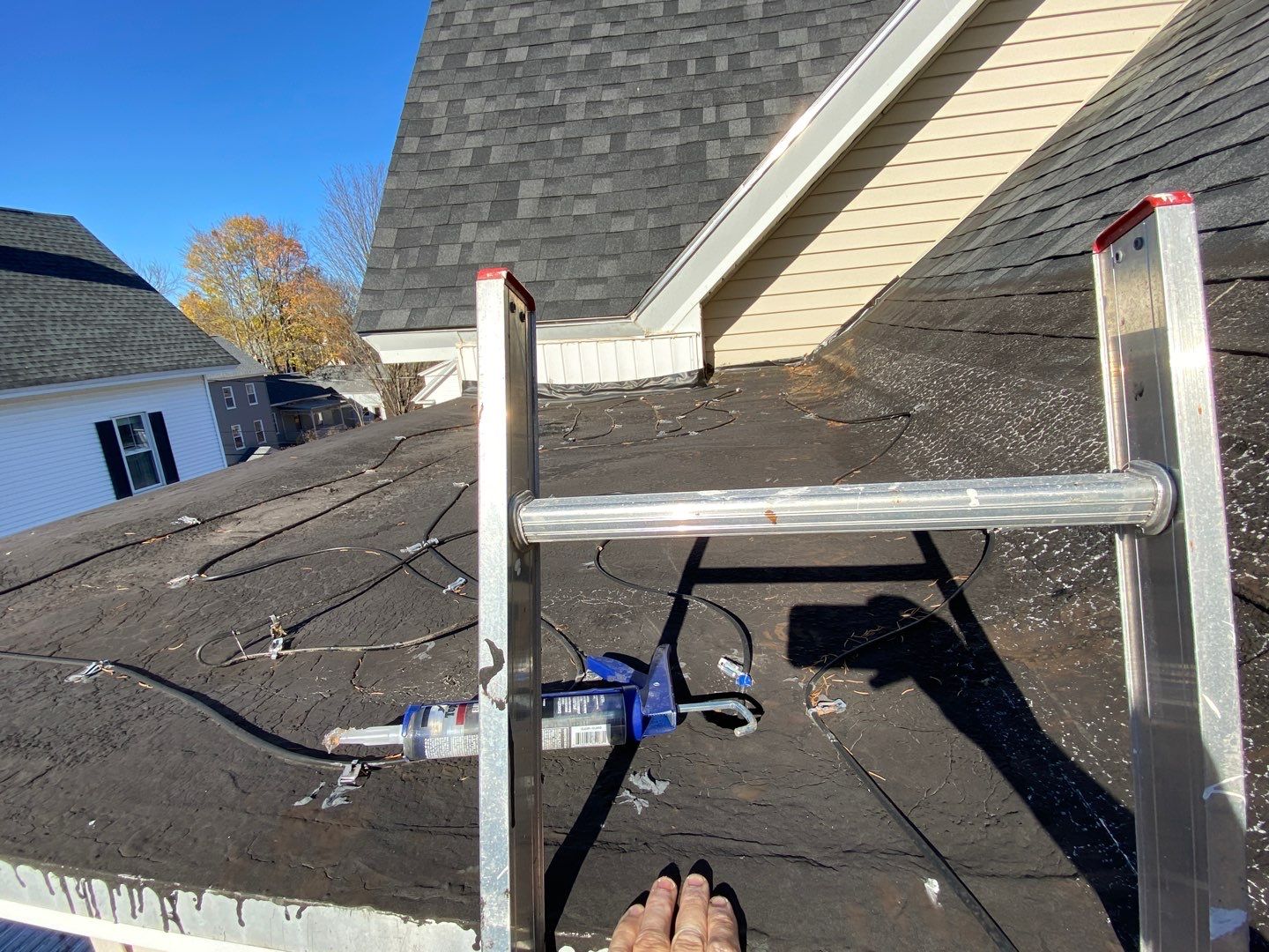 Residential Roofing Installation using GAF Timberline HDZ by Sensible Home Solutions