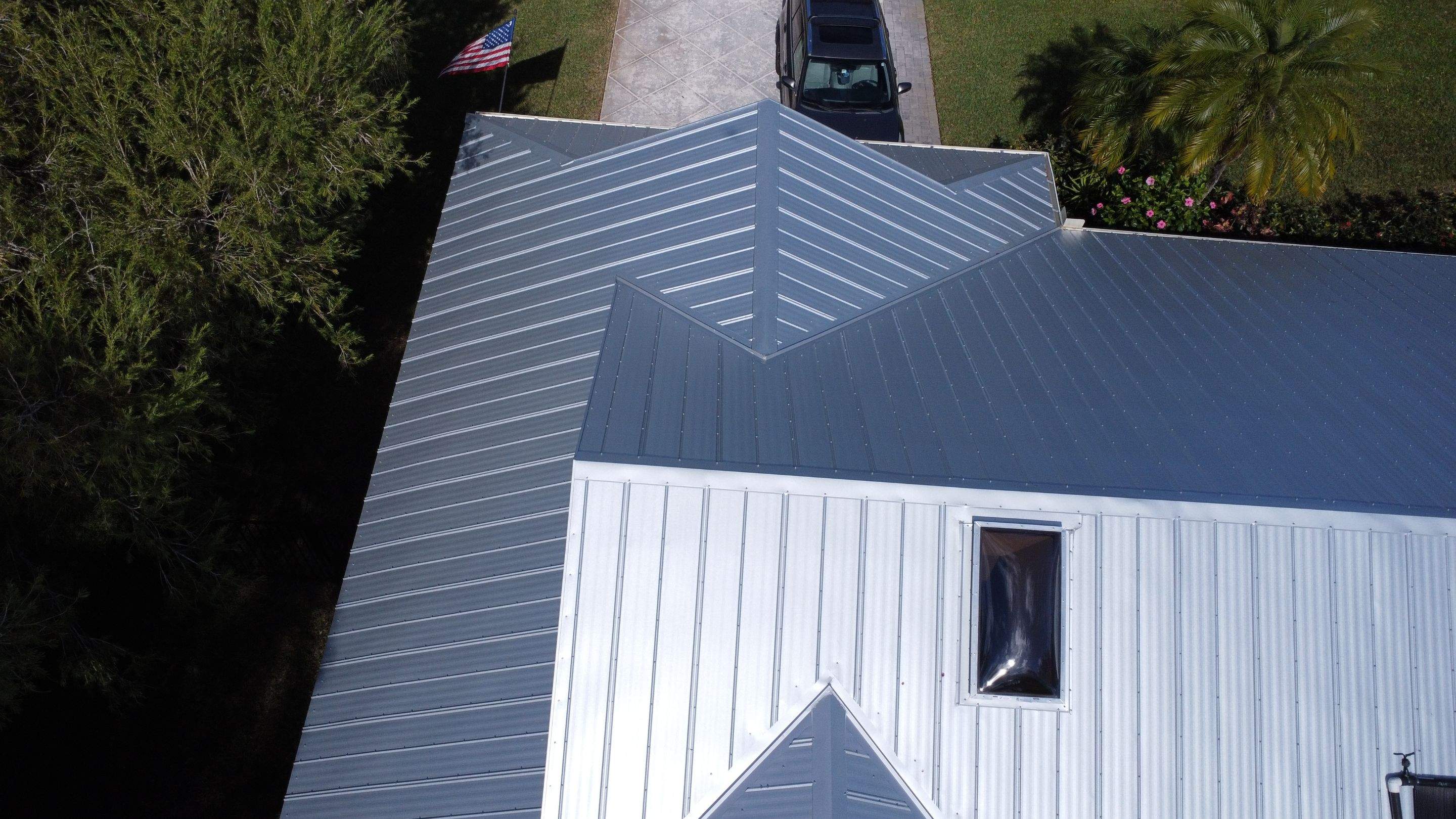 5-V Crimp Metal Roof Replacement by Sailfish Roofing