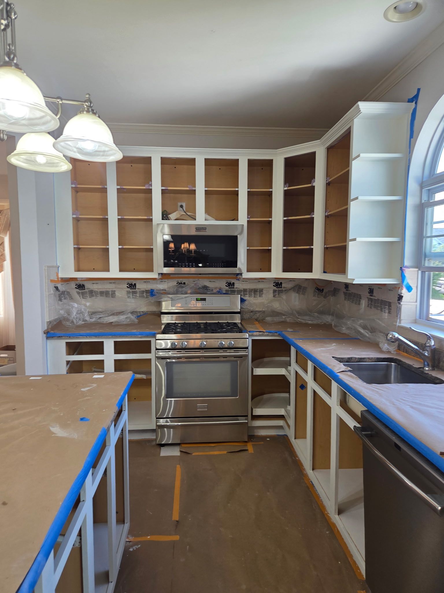Cabinet Refinishing Project by Spectrum Painting, LLC
